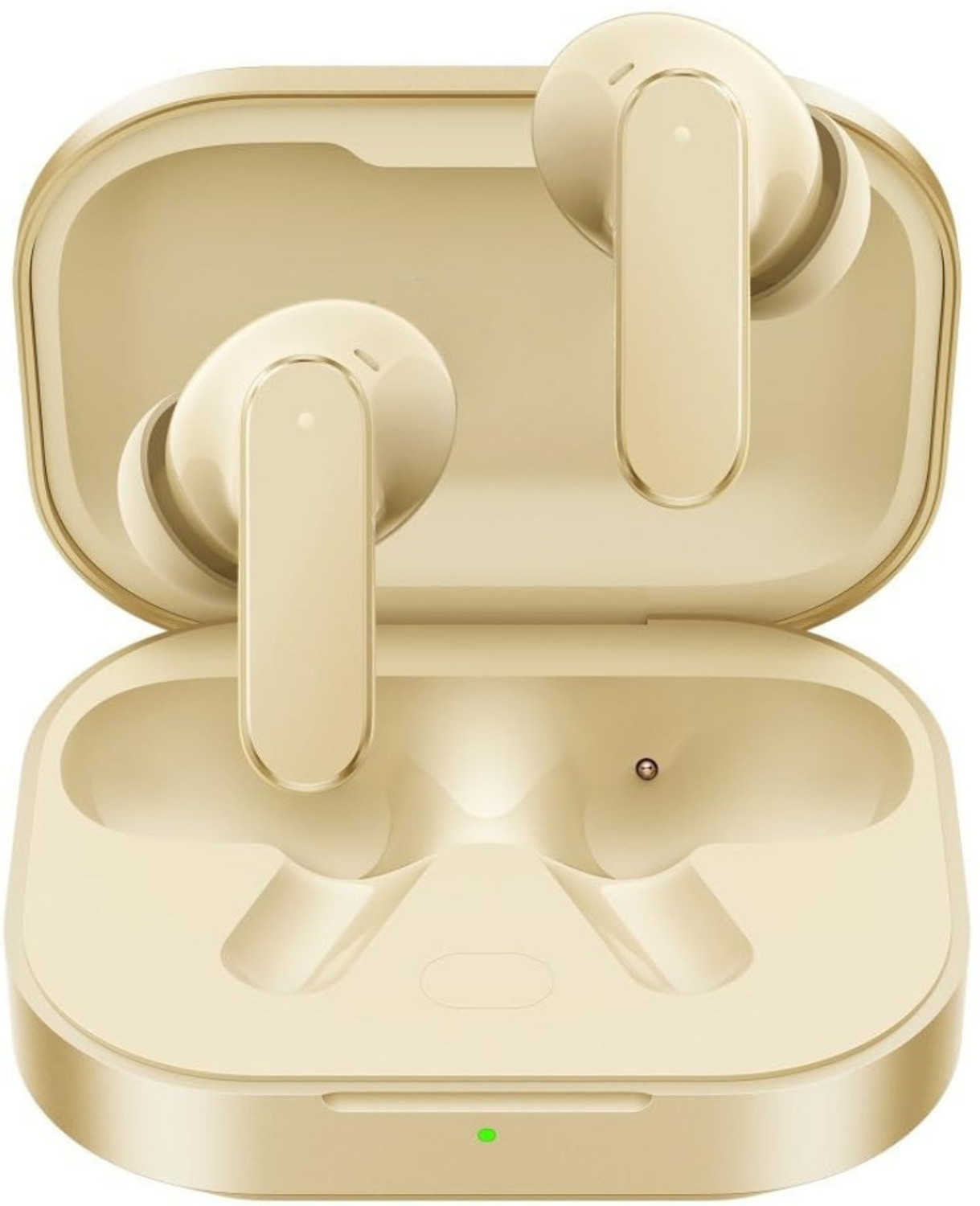 Image of AYNEXS ORIGINAL for Real-me Buds Air 8 with Bass Dual Drivers Bluetooth Headset (Gold, True Wireless)