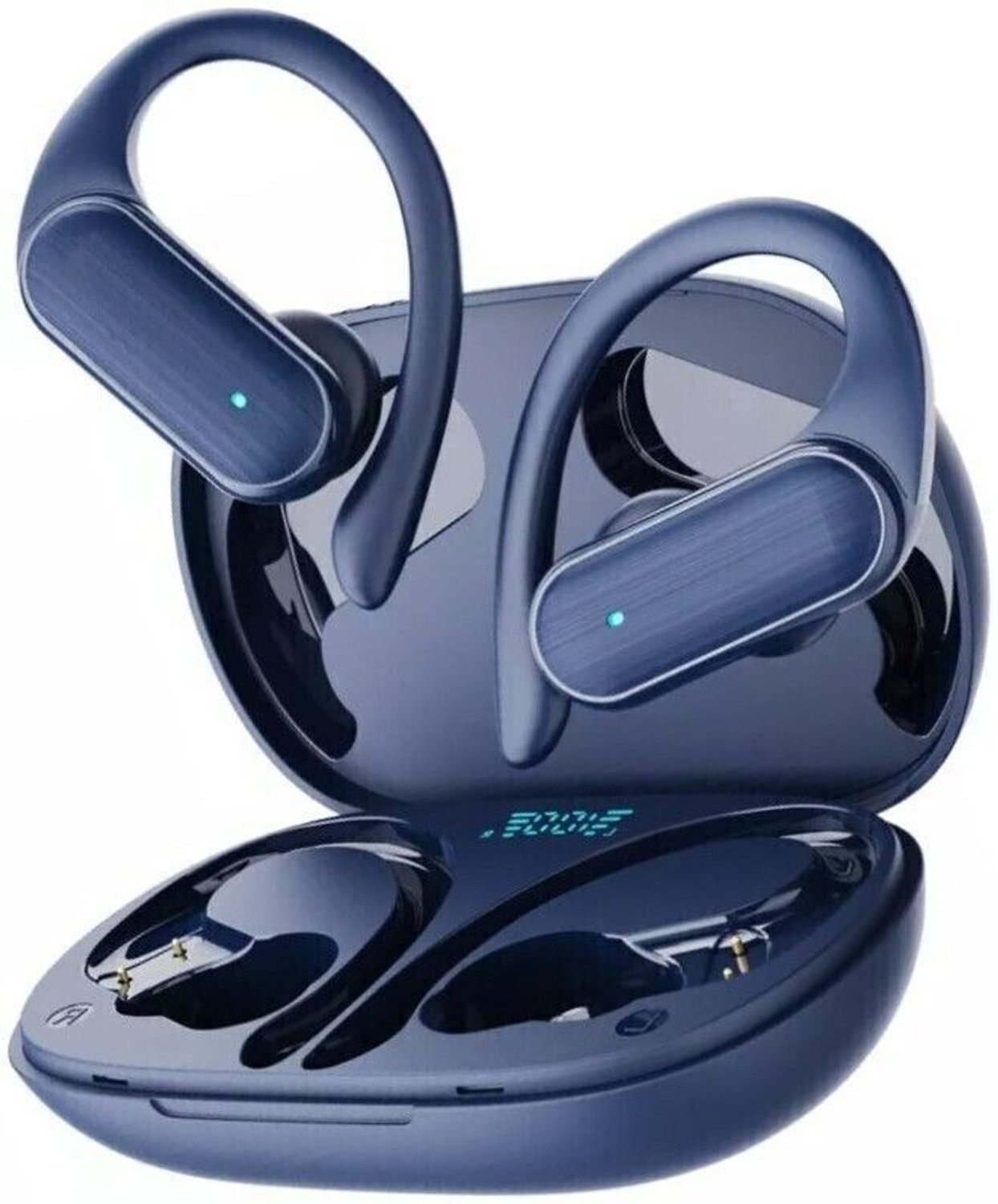 Image of Fitpro Q10 Two Pairs Double TWS Couple Headphones Ear Clip In-ear Earbuds Bluetooth Headset (White, On the Ear)