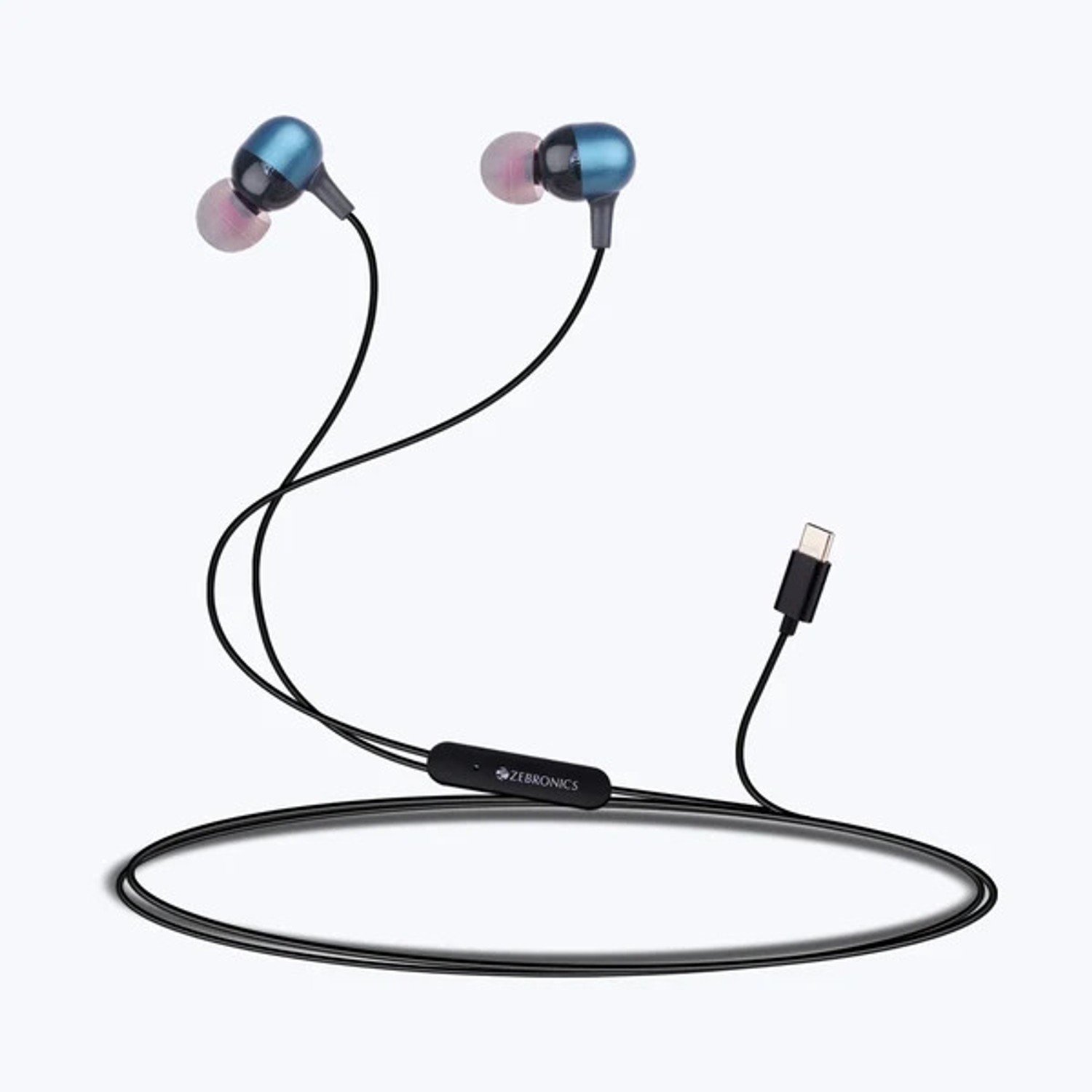ZEBRONICS Zeb Aria C-type Wired Headphones - Image 1
