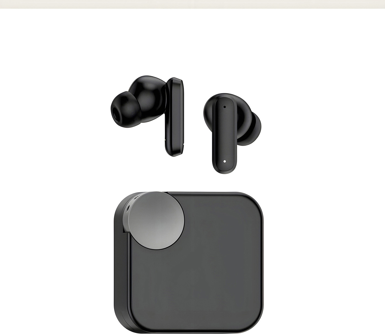 Image of PIKPREE PK Leaf Earbuds 8D Stereo Audio, AI SOUND, 48Hrs Playtime With ASAP Charge (W44) Bluetooth Gaming Headset (White, True Wireless)