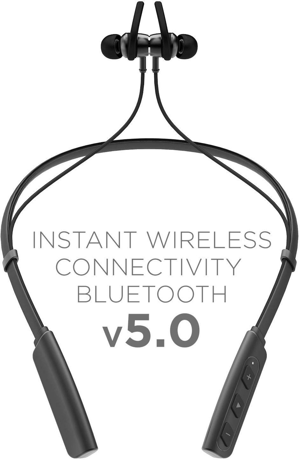 Image of Lynacz original wireless neckband for Boat Niravana 576 Bluetooth Headset (Blue, In the Ear)