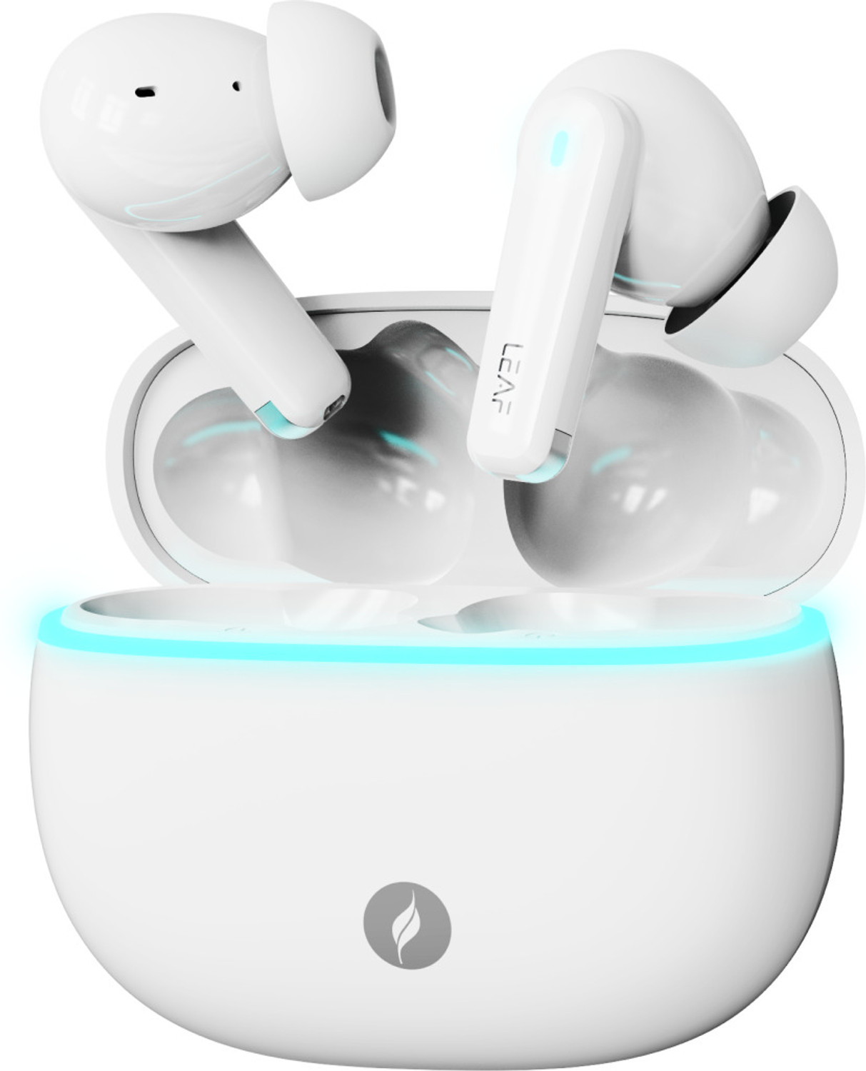 Image of Leaf Bass X414 Headphone, AI SOUND App, 50H Playtime, 40mm Driver, IPX5, BT v5.3 Bluetooth & Wired Headset (Desert Dune, On the Ear)