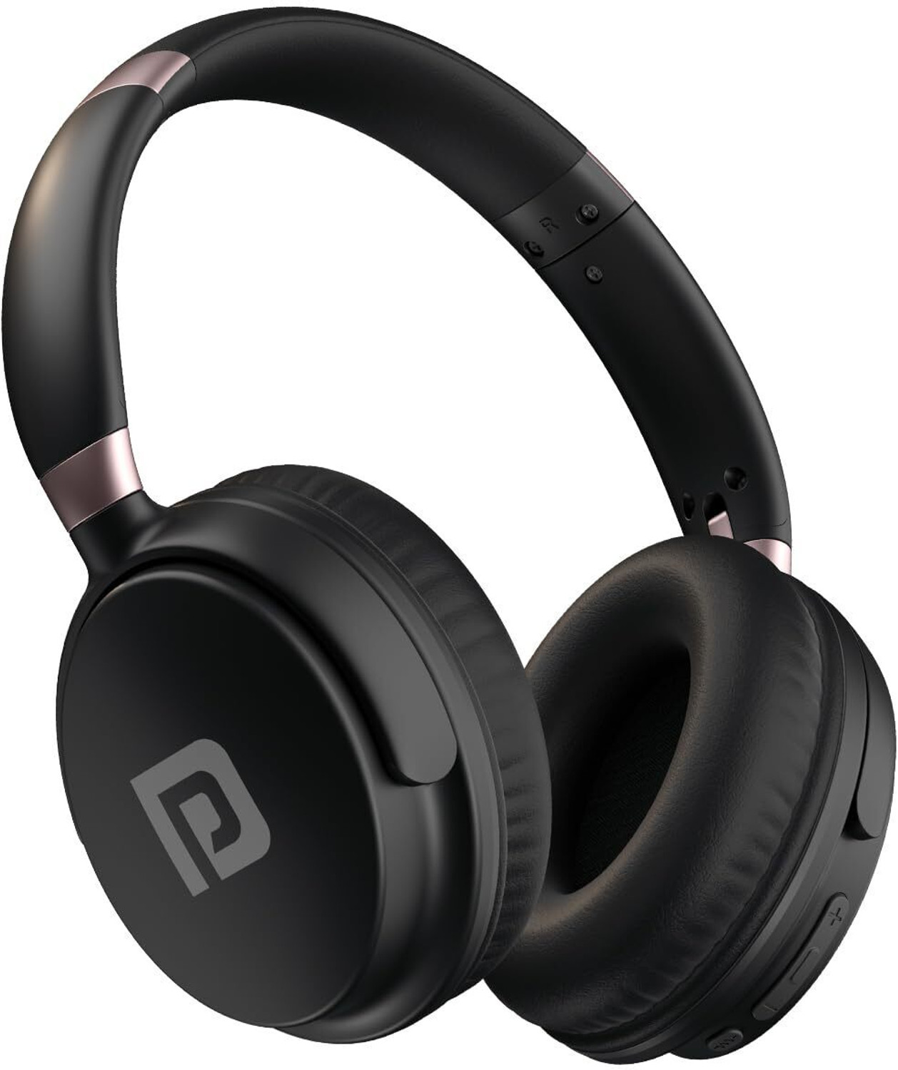 Image of Leaf Bass X414 Headphone, AI SOUND App, 50H Playtime, 40mm Driver, IPX5, BT v5.3 Bluetooth & Wired Headset (Desert Dune, On the Ear)