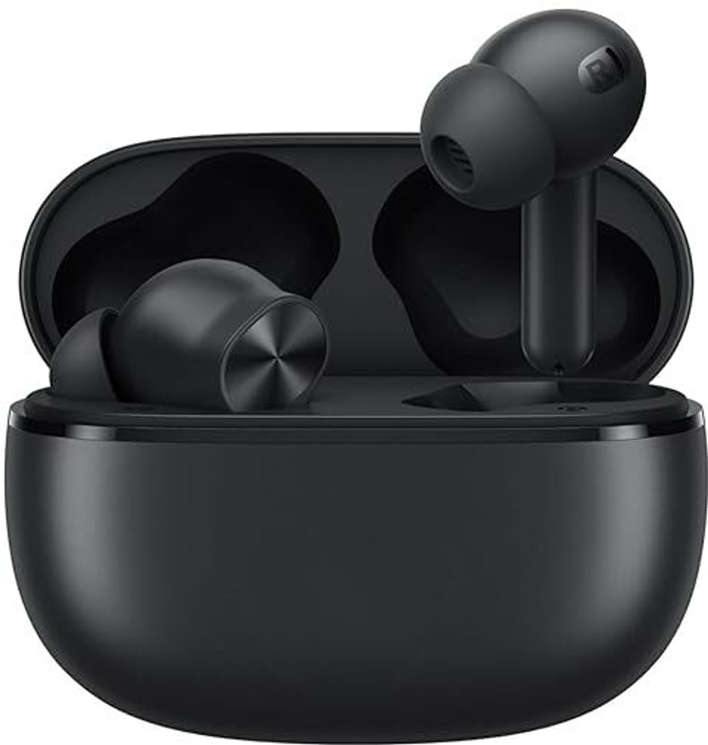 Image of Lynacz Original Compatible for Realme Buds T200x TWS Earbuds with Deep Bass 12.4mm Drivers, 25dB Bluetooth Headset (Active Noise Cancellation, Quad Mic, 45ms Latency - (Black), In the Ear)