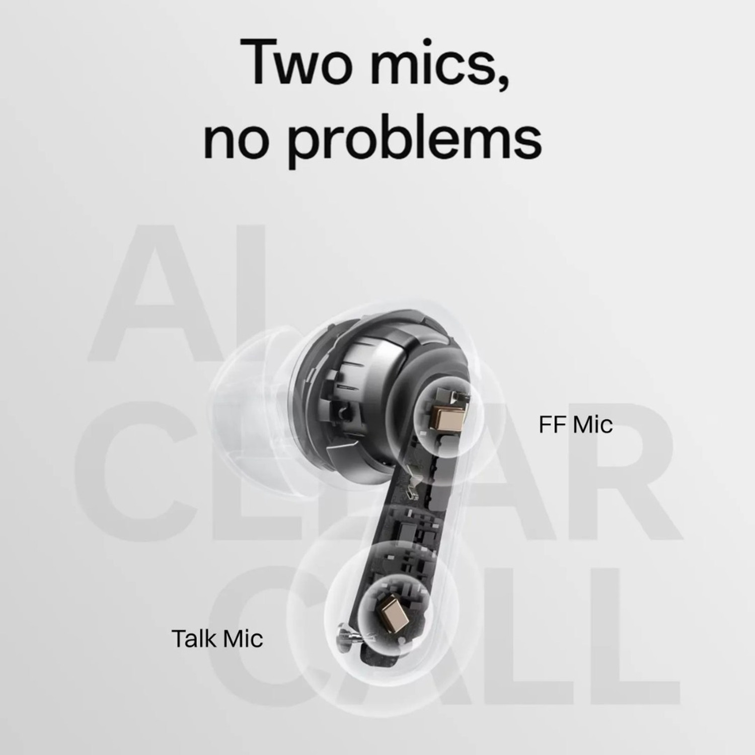 Image of Lynacz Original Compatible for One+ Buds 3 Pro Truly Wireless Bluetooth Earbuds Bluetooth Headset (Black, True Wireless)