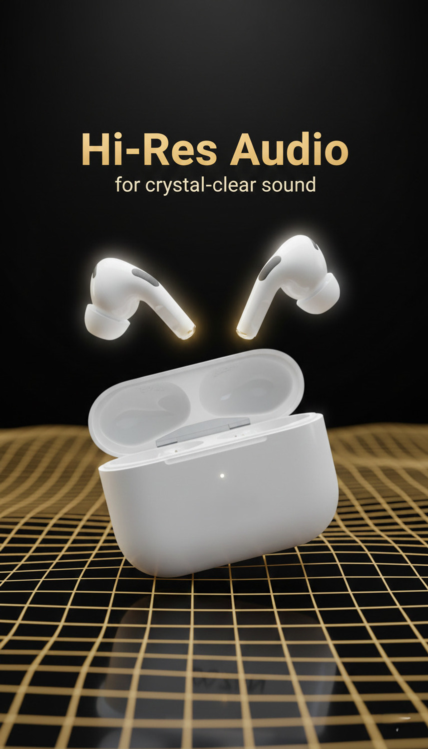 Image of deagon display earbuds Bluetooth Headset (White, True Wireless)