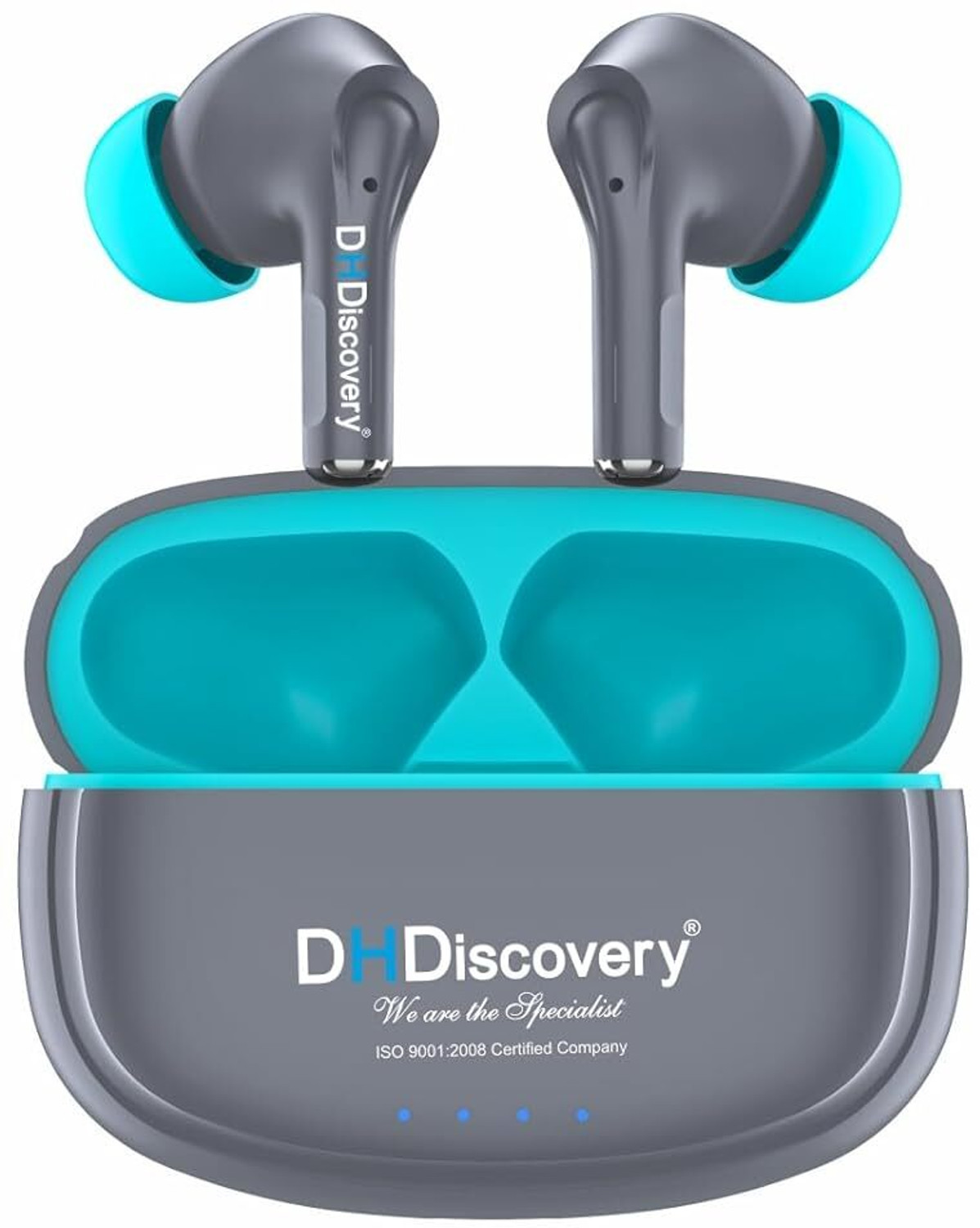 Image of Lynacz Original Buds 4 Wireless Earbuds with Dynaudio EQ Compatible with OnePlus Bluetooth Headset (Grey, True Wireless)
