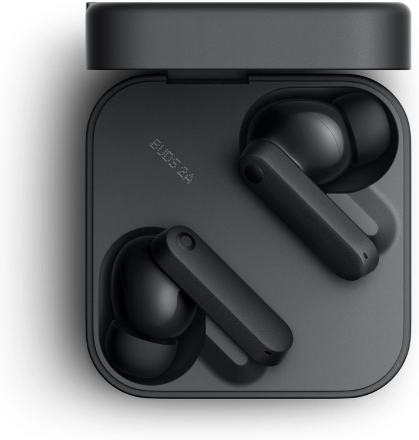 Image of Ridhit Enterprises Buds C M F Pro with 45 dB ANC, Ultra Bass Technology & upto 80 hours W6 Bluetooth Headset (Black, In the Ear)