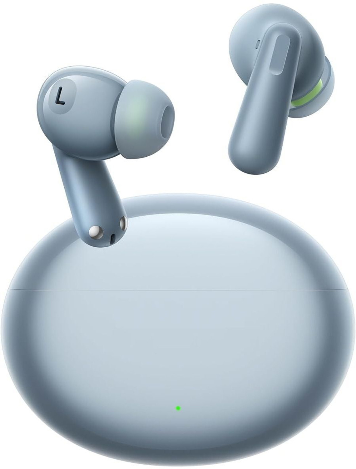 Image of Thirty First Truly Wireless Bluetooth Earbuds 3 Pro with up to 32dB Active Noise Cancellation Bluetooth Headset (Blue, In the Ear)