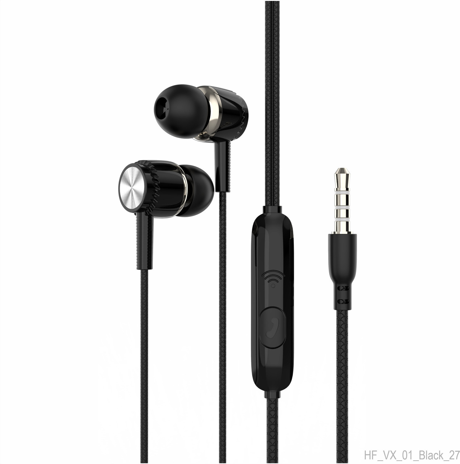 Image of Lynacz Original 3.5mm Audio Jack, Compatible for Realme & Deep Bass Wired Headset (Black, In the Ear)