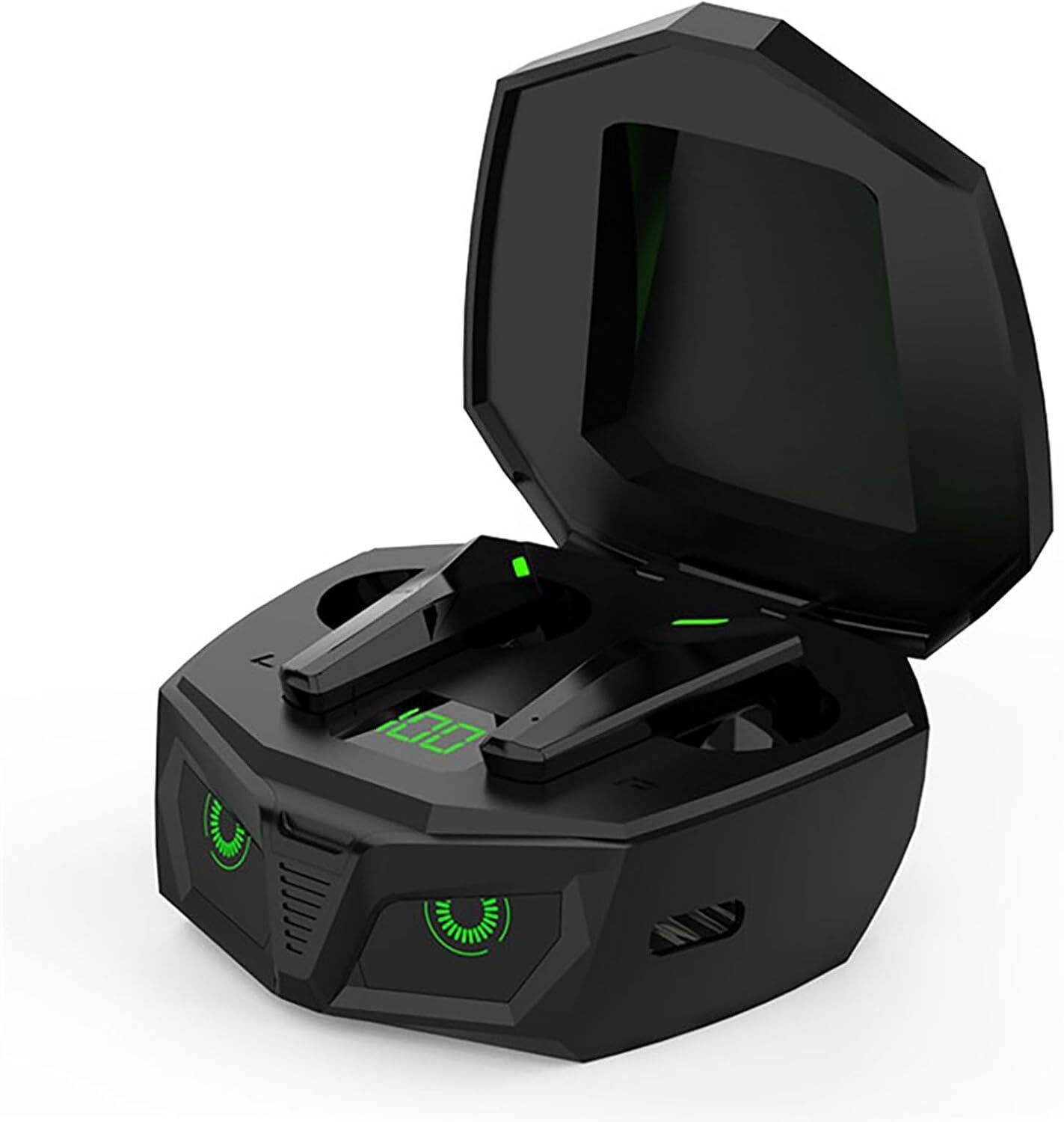 Image of Urja Enterprise Airpods Pro 2 Touch Display with Compair apple airpods ANC (USB-C) Bluetooth Headset (White, True Wireless)