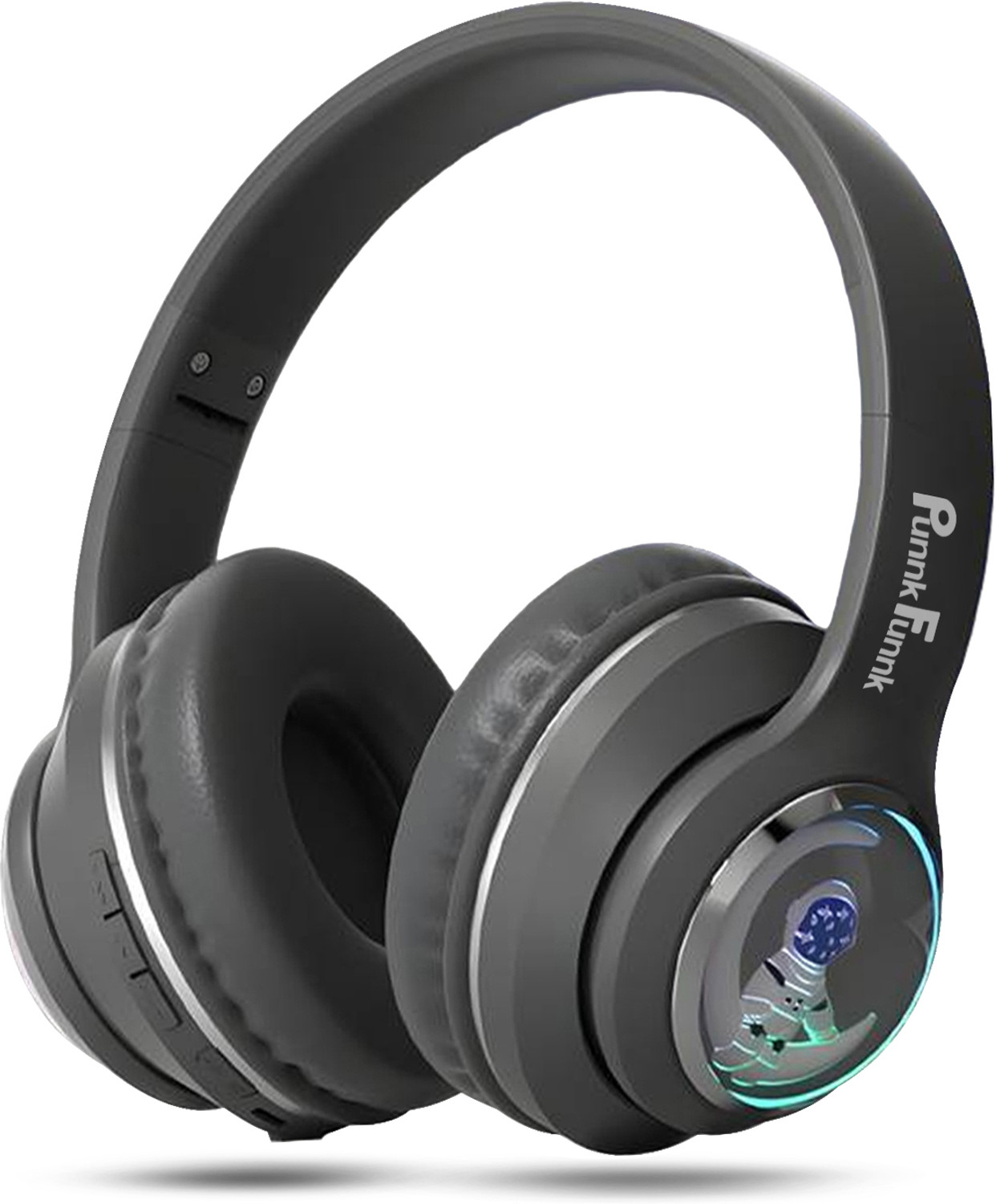 Image of ShreeVistaar Wireless Bluetooth Over Ear Headphones Foldable for Music Bluetooth Headset (Black, On the Ear)