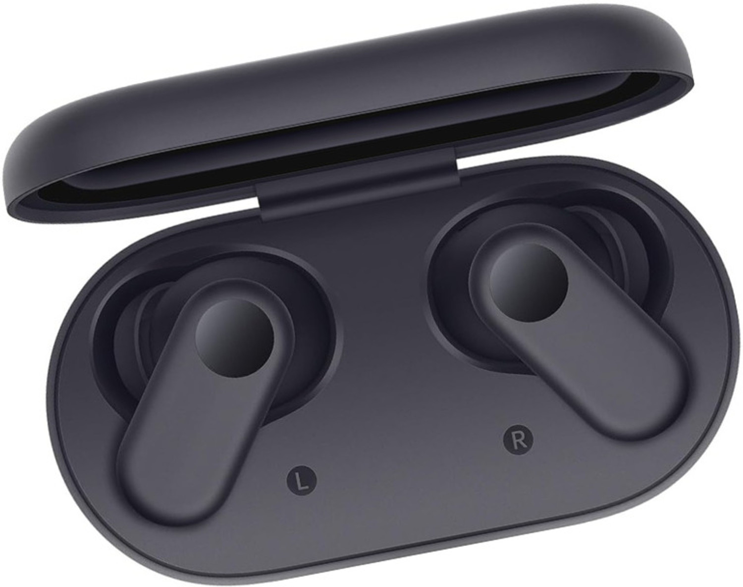 Image of Lynacz Original Buds 2R Wireless Earbuds - 12.4mm Drivers, Bluetooth Headset (Long 38H Battery, Quad Mic ENC, IP55 - White, In the Ear)