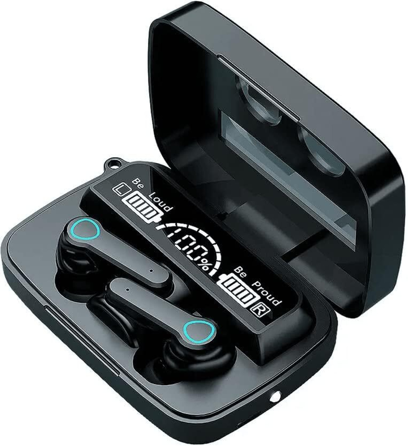 Image of snowbudy Premium quality earbuds rich bass powerpact stereo audio Bluetooth Gaming Headset (Black, In the Ear)
