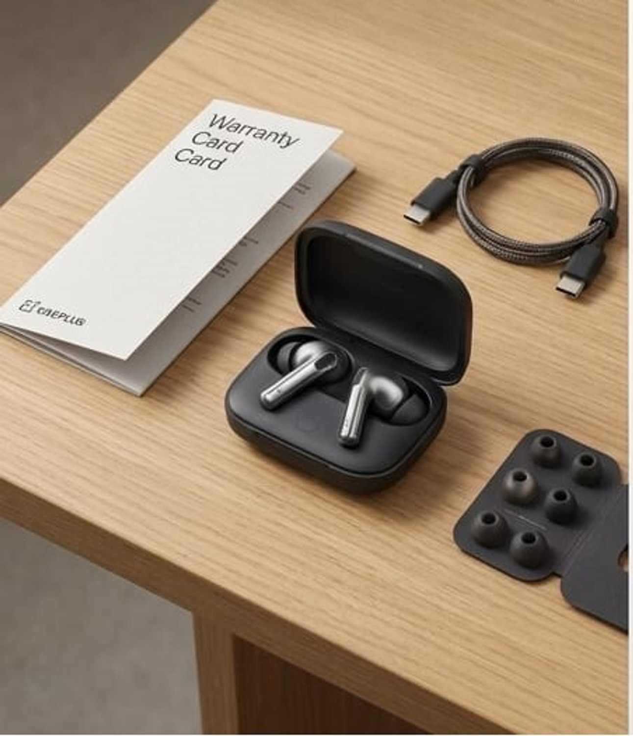 Image of NOZLER ORIGINAL Compatible with Bluetooth Headset Oneplus Buds 2R-54 Bluetooth Gaming Headset (White, In the Ear)