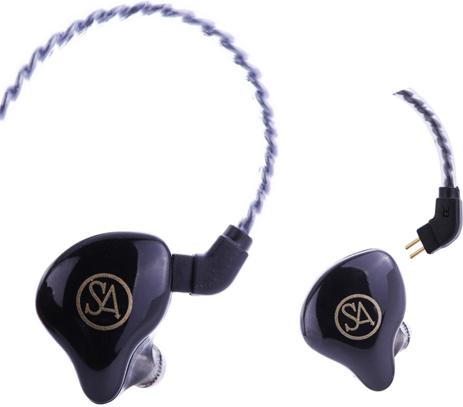 Image of KZ Gale Super Linear Dynamic Driver Gaming IEM (Type-C) Wired Gaming Headset (Black, In the Ear)