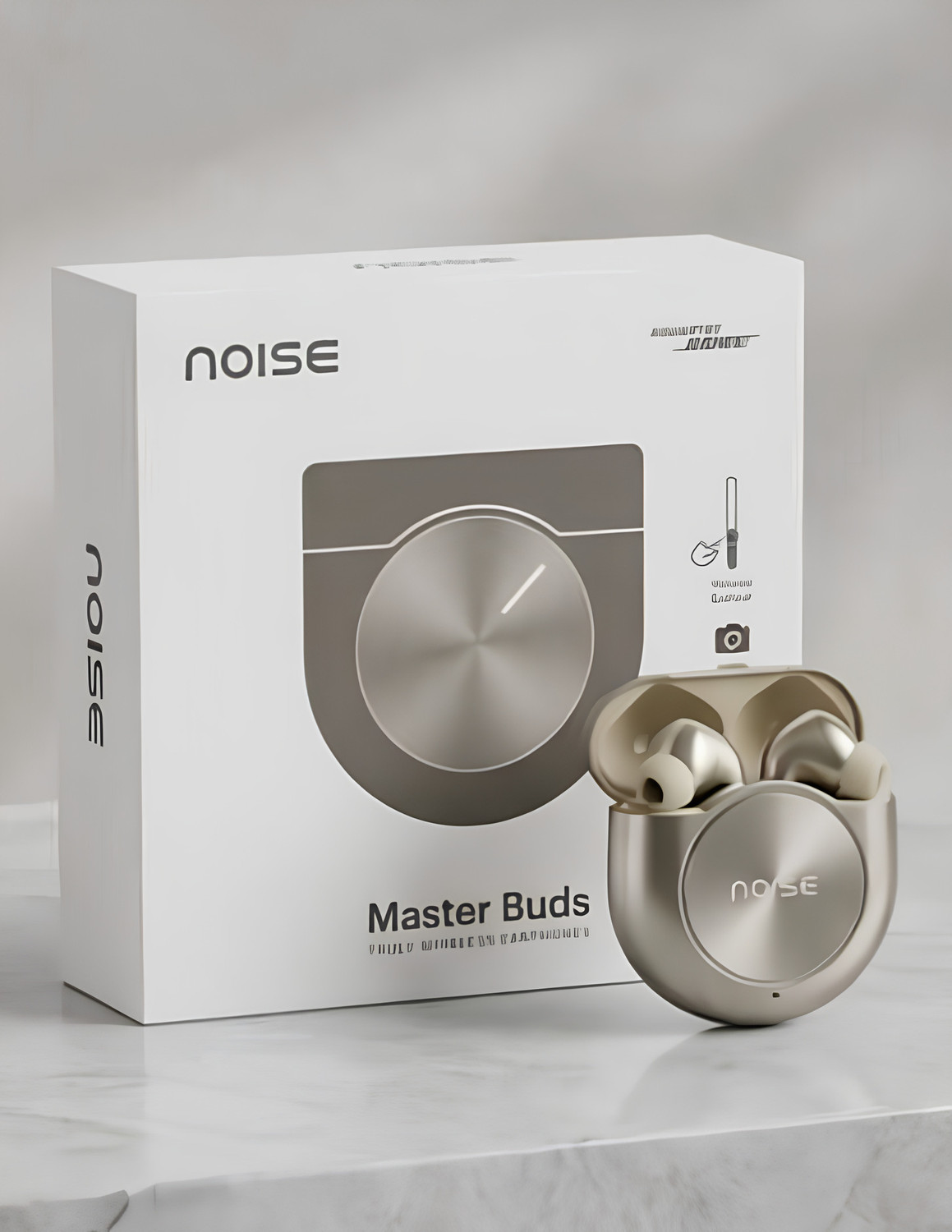 Image of Amoonk N0 ISE TWS Bluetooth Earbuds True Wireles Headphone with Fast Charging Bluetooth Bluetooth Headset (Multicolor, True Wireless)