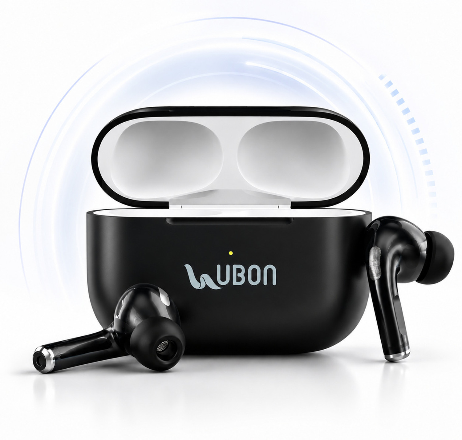 Image of Lynacz Original Touch Control Earbuds Compatible With OnePlus Buds 4 Bluetooth Bluetooth Headset (Grey, In the Ear)
