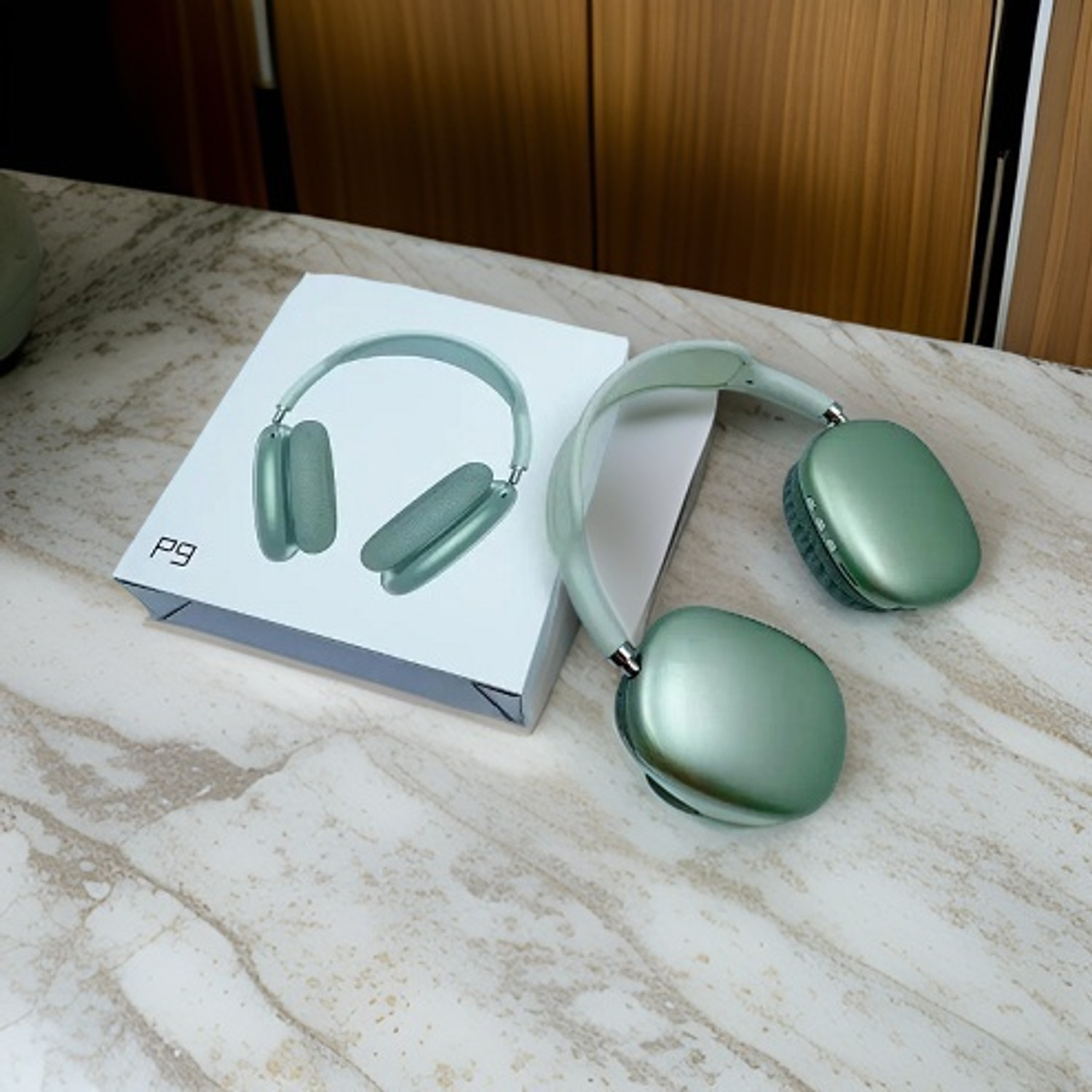 Image of Atozco Wireless Bluetooth Headphones with Deep Bass & Built-in Mic Bluetooth Headset (White, On the Ear)