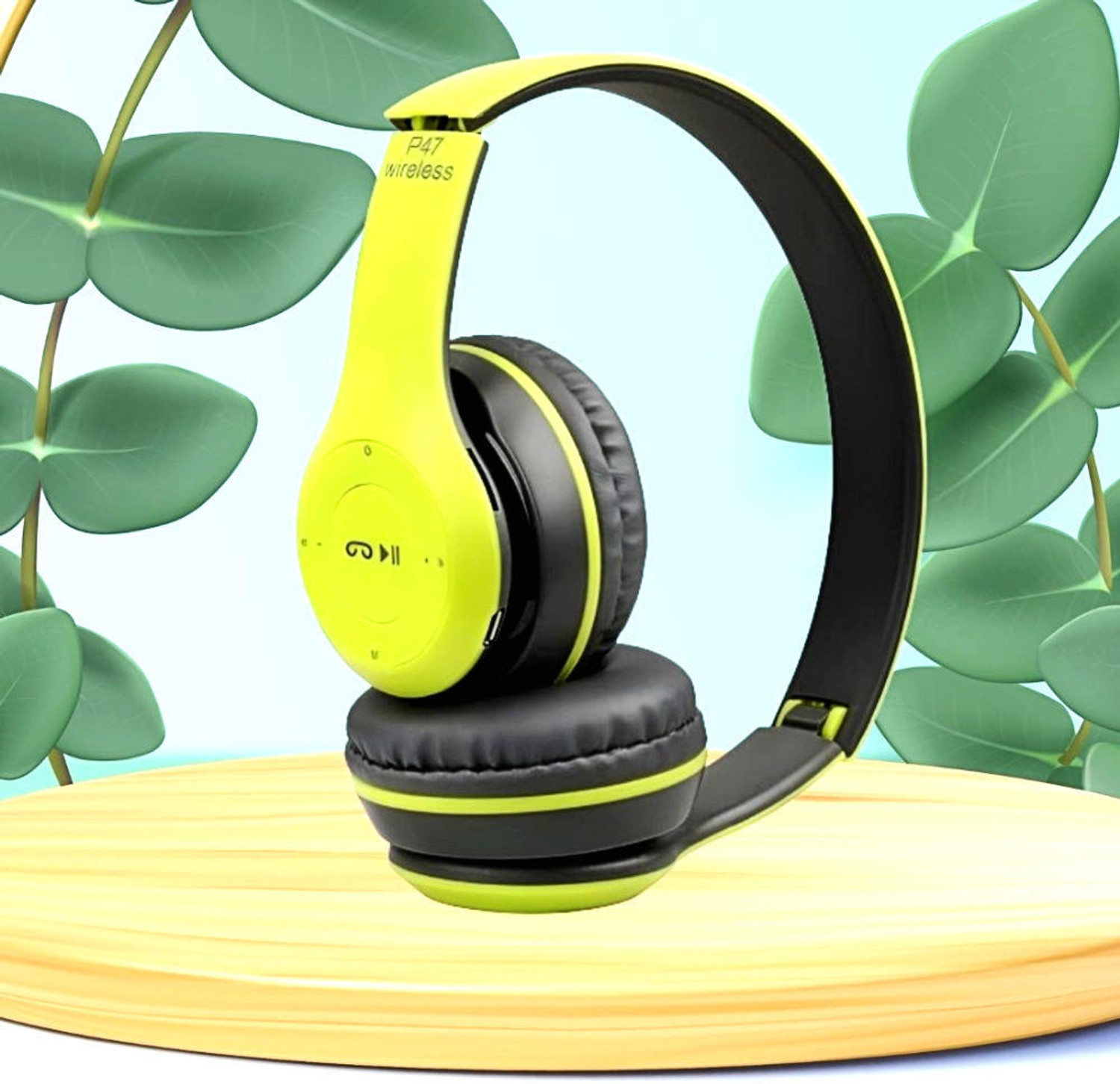 Image of VardaanEnt Multicolour-Gaming P47 Wireless Portable Sports Headphones Stereo VE-199 Bluetooth Headset (Multicolor, On the Ear)