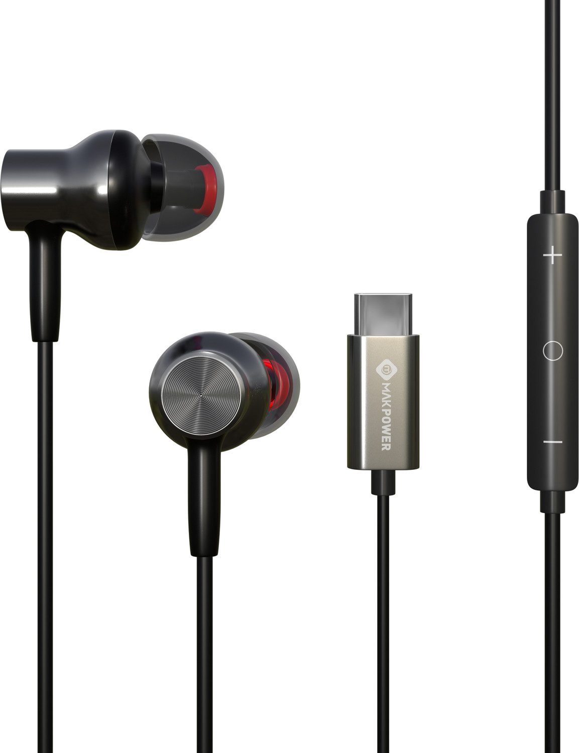 Image of ORAIMO CONCH 2C DEEP BASS TYPE -C EARPHONE Wired Headset (Black, In the Ear)