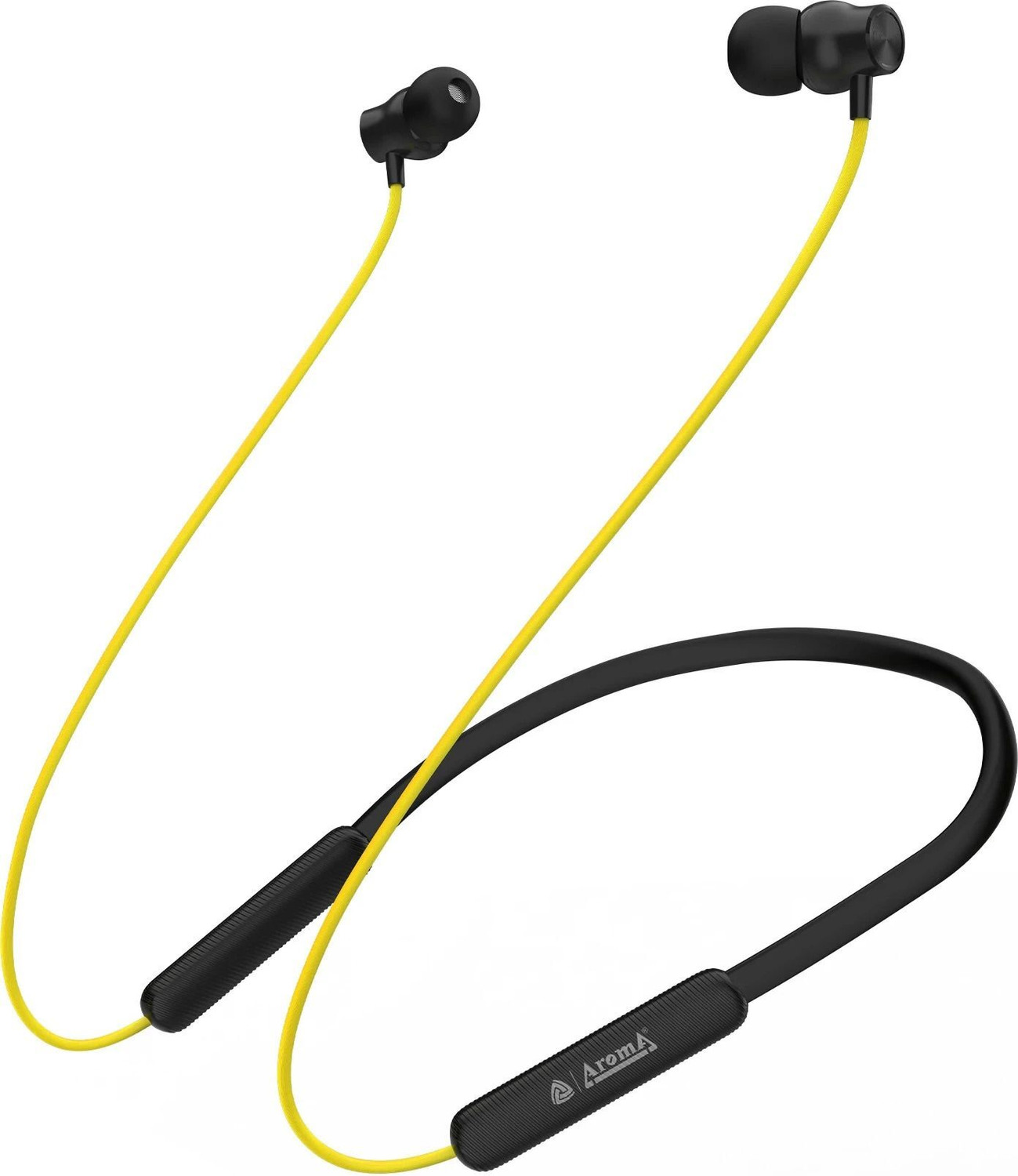 Image of IZWI Sports Fit Bluetooth Earphones with 35Hrs Battery, Fast Charging, Bluetooth V5.0 Bluetooth Headset (GREEN 35HOUR BATTERY BACKUP, In the Ear)