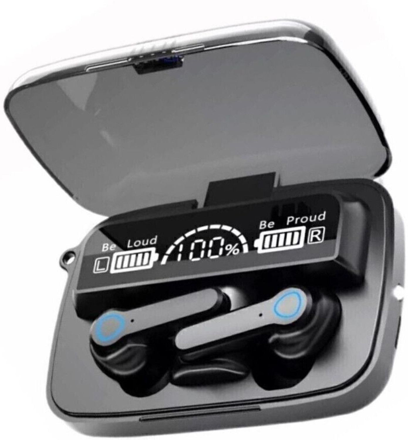 Image of Thirty First Truly Wireless Bluetooth Earbuds 3 Pro with up to 32dB Active Noise Cancellation Bluetooth Headset (Black, In the Ear)