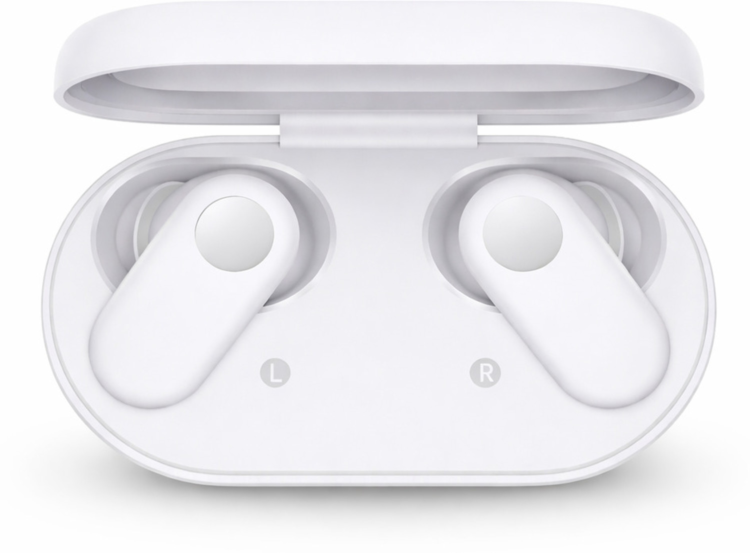 Image of Lynacz Original in-Ear Wireless Bluetooth Earbuds Compatible with Bluetooth Headset (Oneplus Buds 2R Compatible-(White), In the Ear)