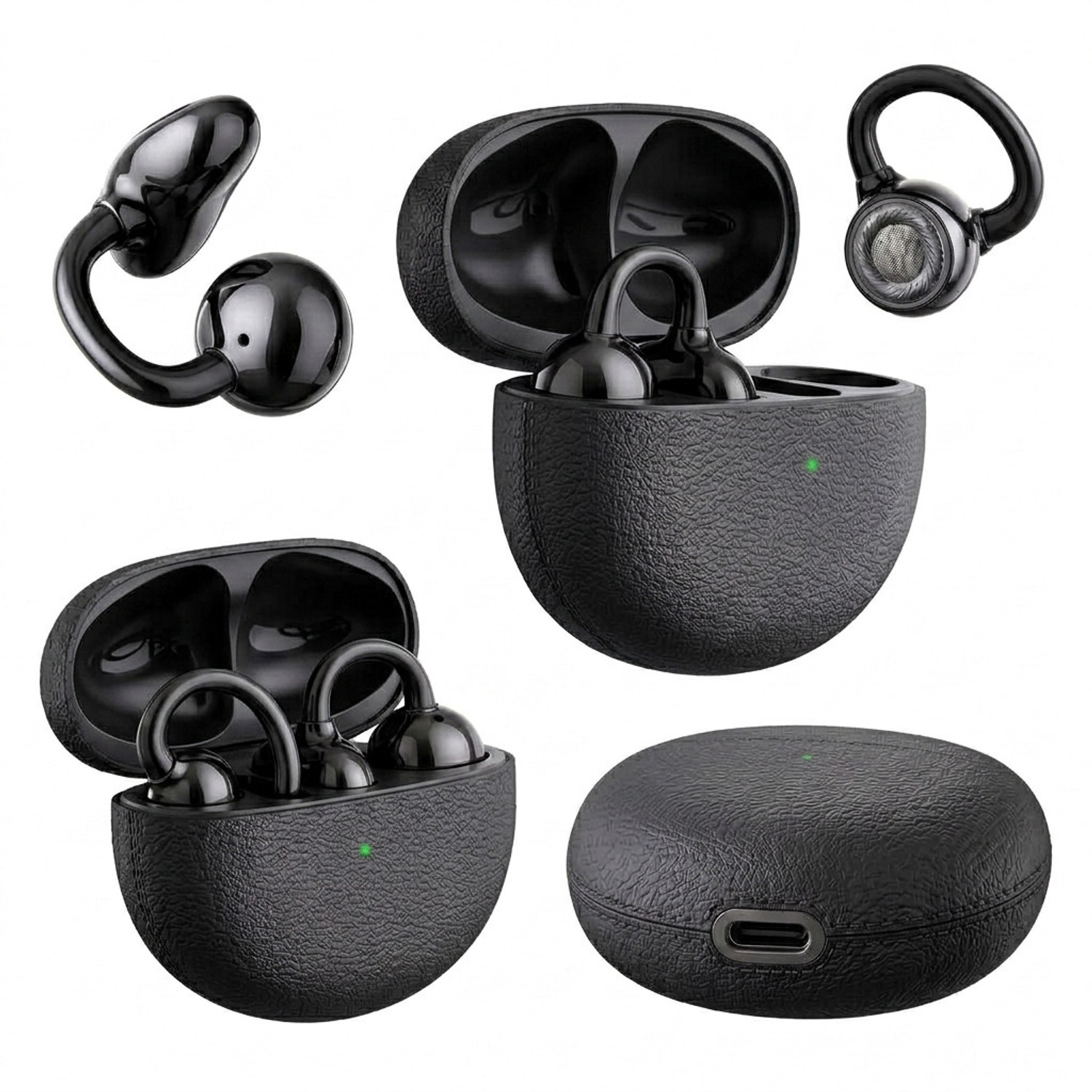 Image of Lynacz Original For Boat Nirvana Zenith Pro TWS Earbuds with 50dB ANC - (Velvet Grey) Bluetooth Headset (80H Playback, Spatial Audio, LDAC Hi-Res, 6 Mics ENx, Low Latency Gaming, In the Ear)