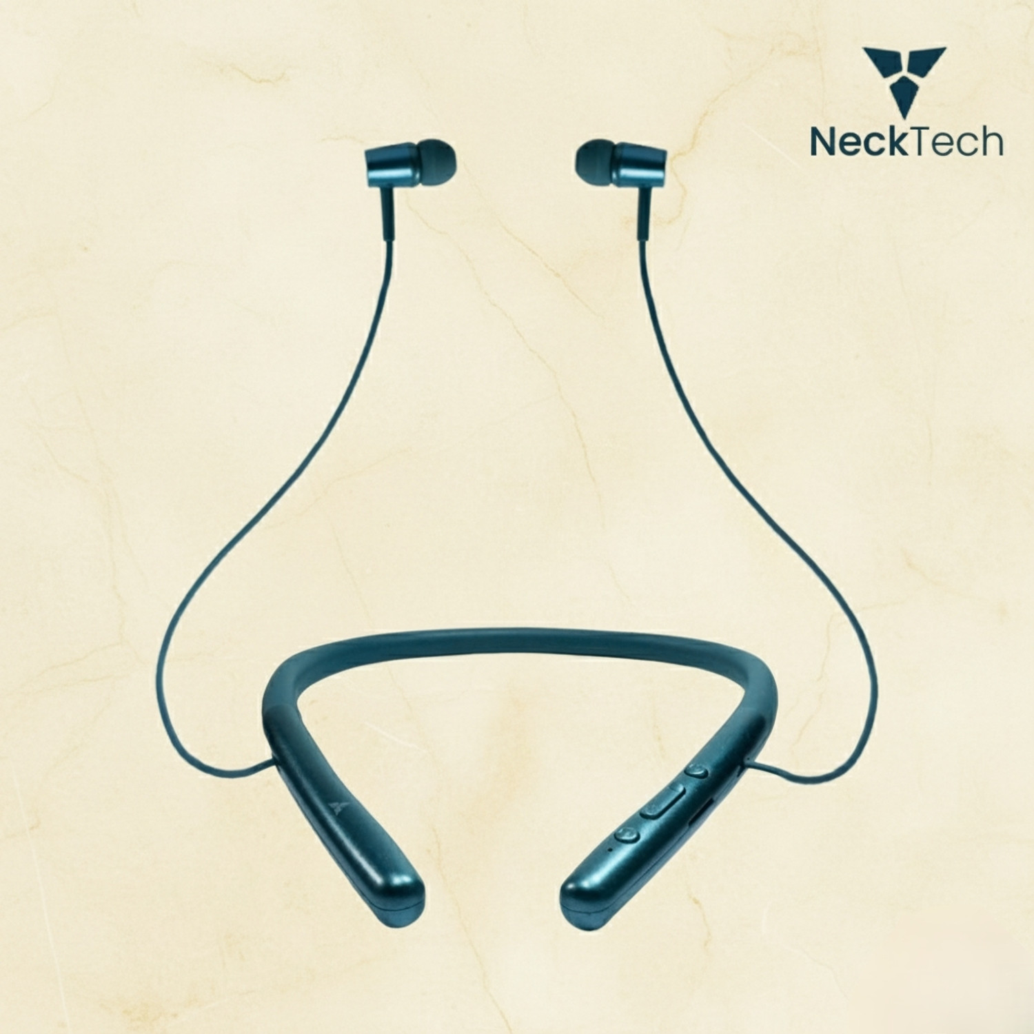 Image of Lynacz original wireless neckband for Boat Niravana 576 Bluetooth Headset (Blue, In the Ear)