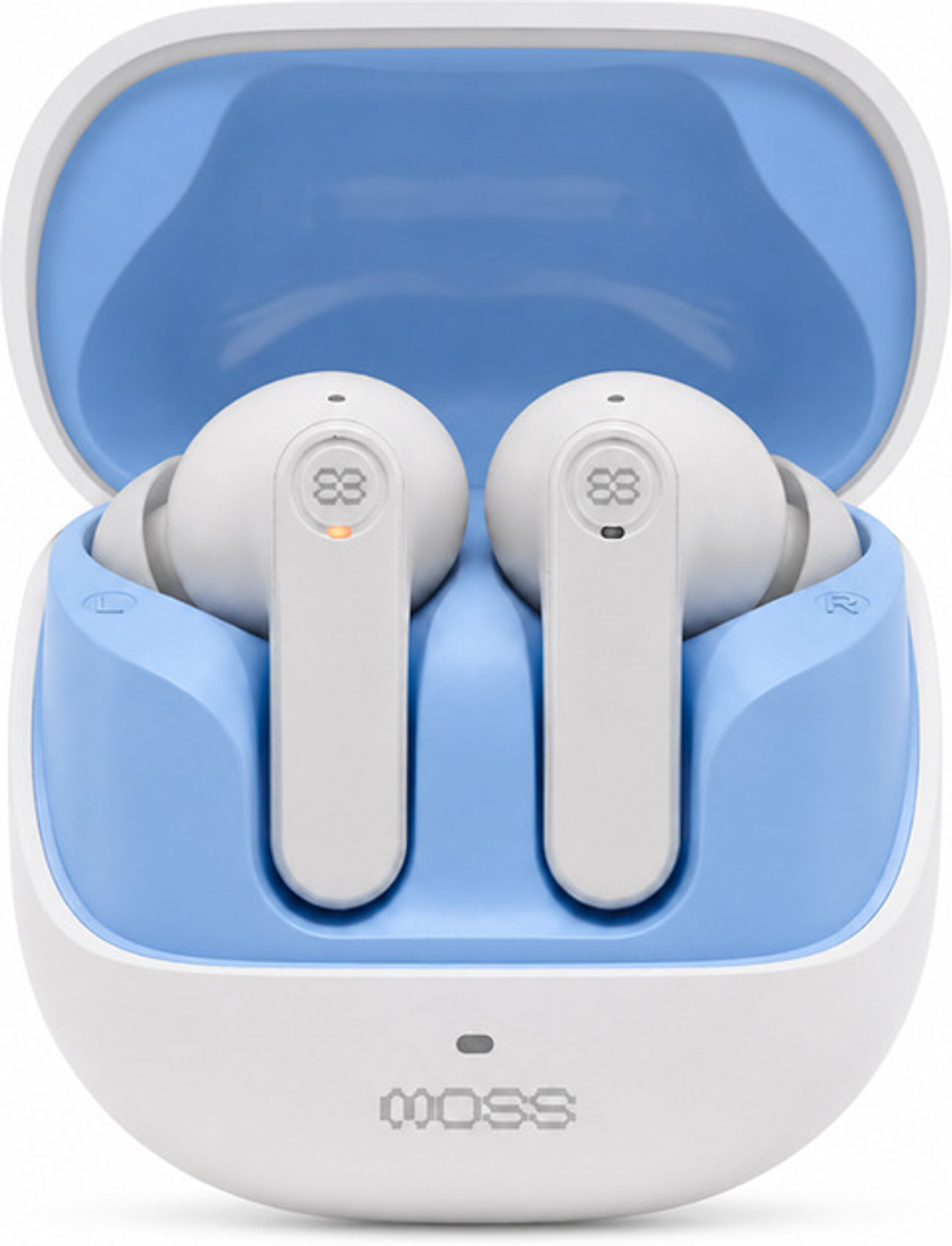 Image of ALINMSA Earbuds | Headphone Abc150 Bluetooth without Mic Headset (White, In the Ear)