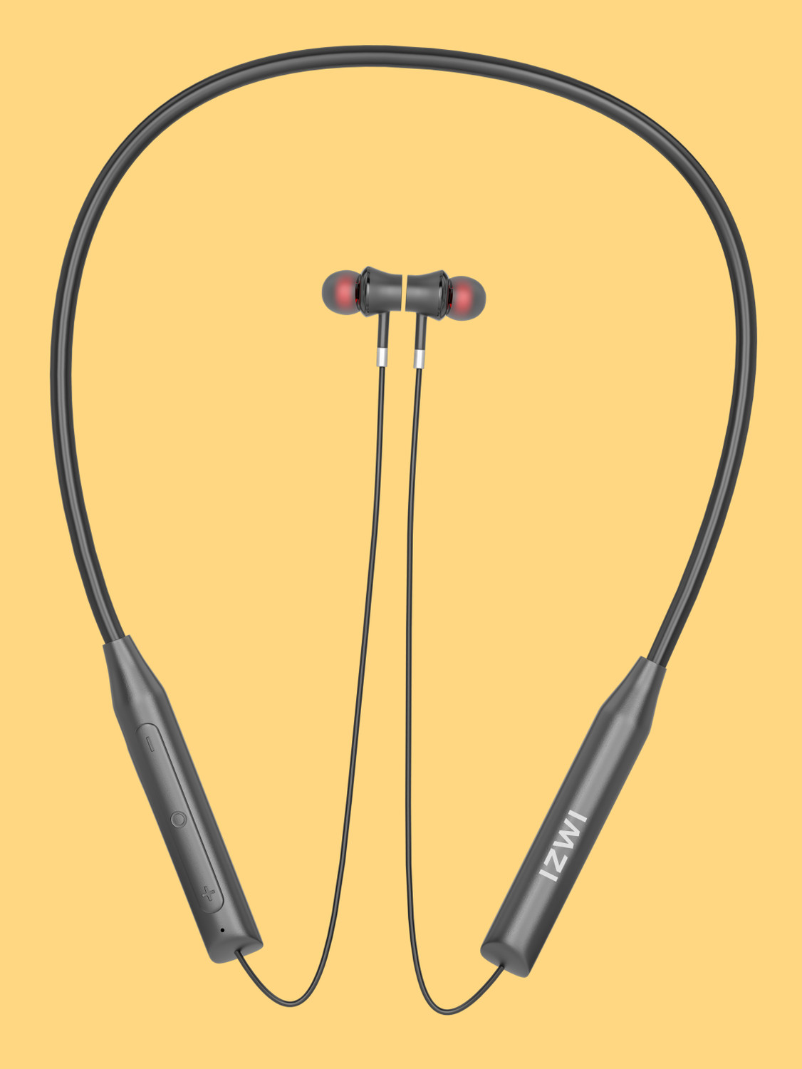 Image of IZWI Sports Fit Bluetooth Earphones with 35Hrs Battery, Fast Charging, Bluetooth V5.0 Bluetooth Headset (GREEN 35HOUR BATTERY BACKUP, In the Ear)