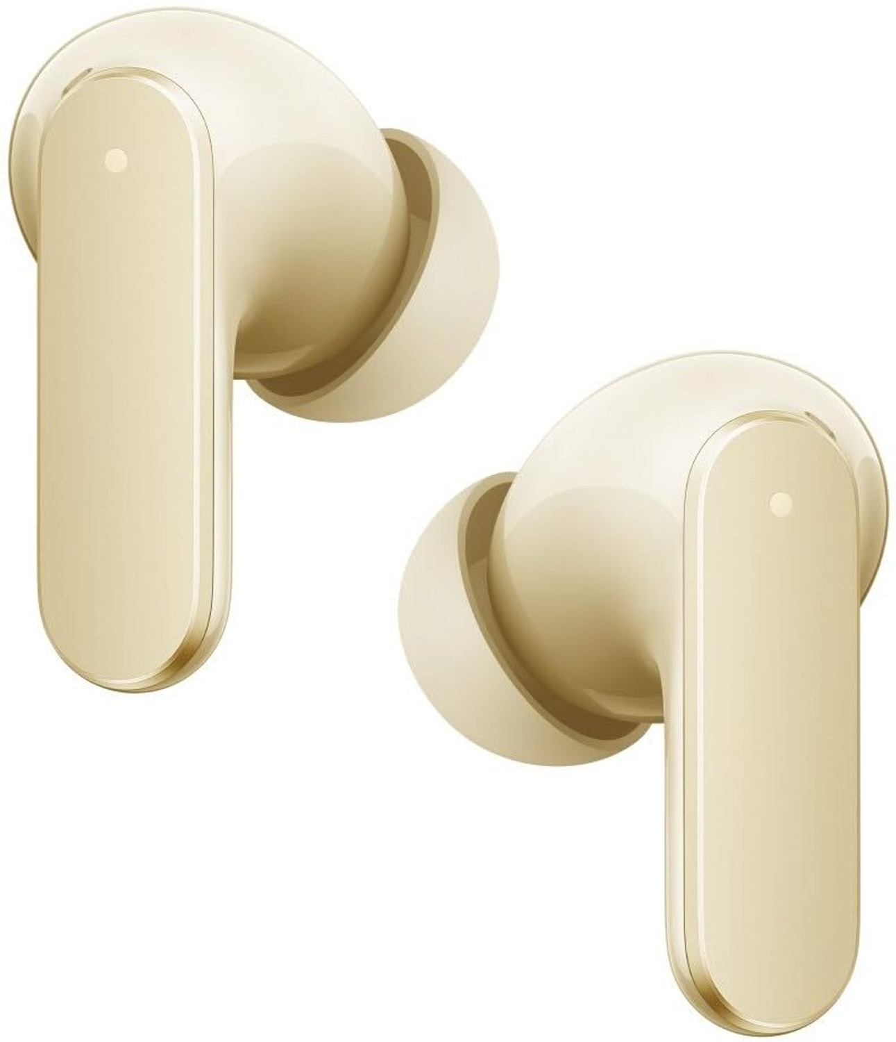 Image of AYNEXS ORIGINAL for Real-me Buds Air 8 with Bass Dual Drivers Bluetooth Headset (Gold, True Wireless)