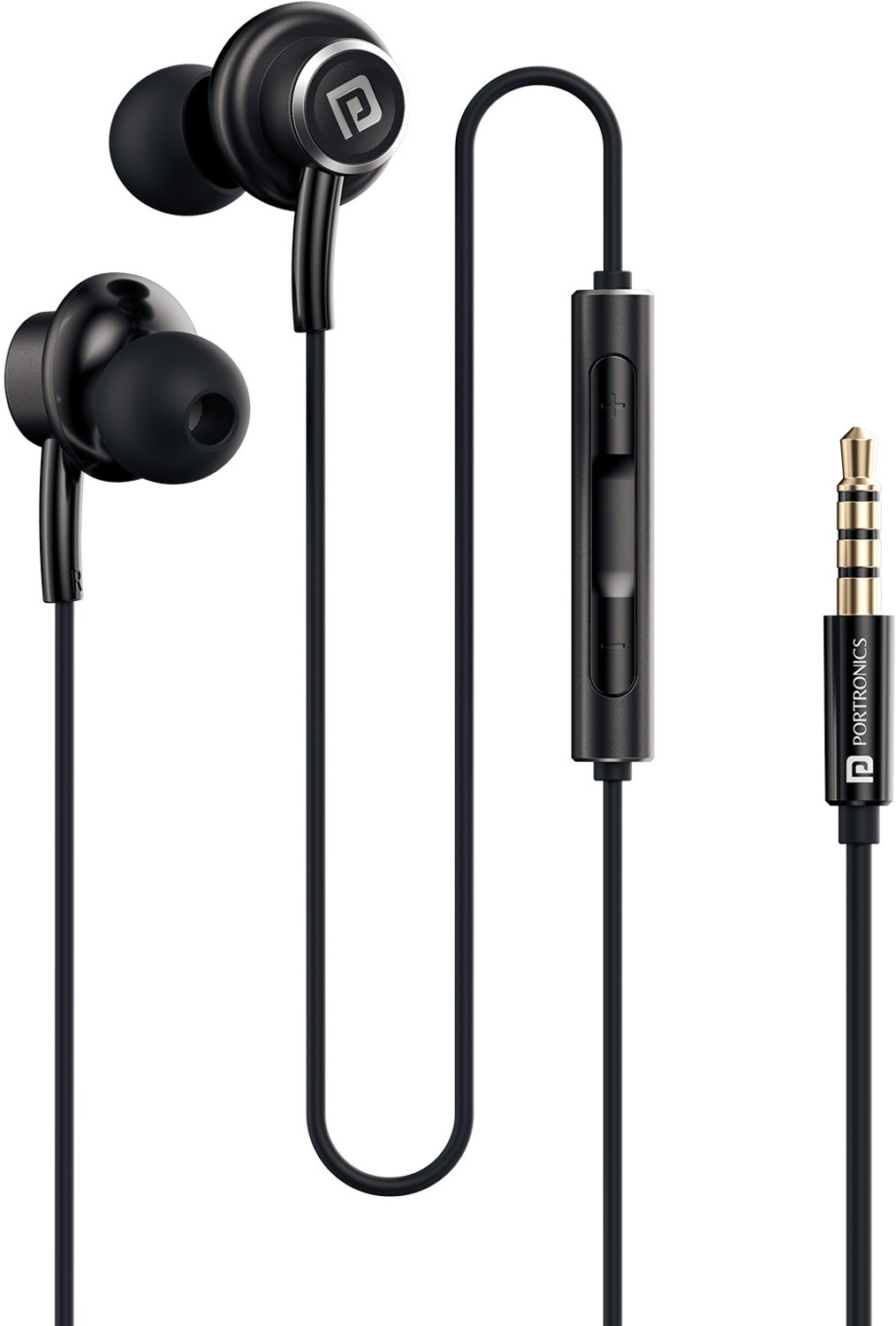Portronics Conch Sigma A Wired Earphones - Image 1