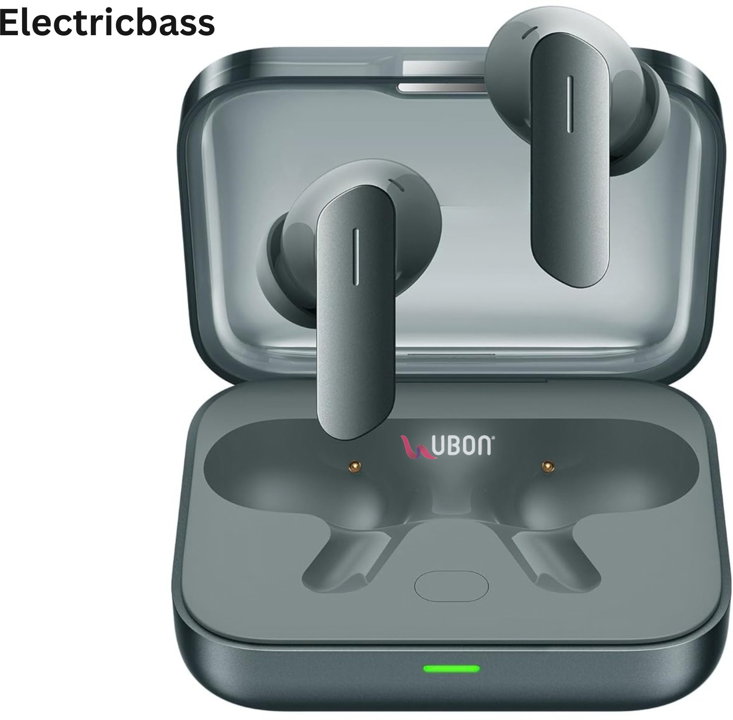 Image of electricbass J39 Bluetooth Wireless Earbuds with 32h playtime Grey Bluetooth Headset (Silver, True Wireless)