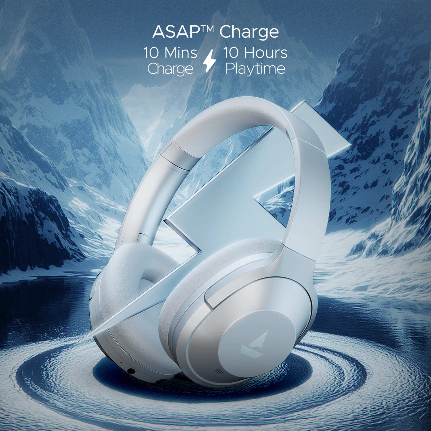 boAt Airdopes Joy Bluetooth Headset (Silver) - Image 1