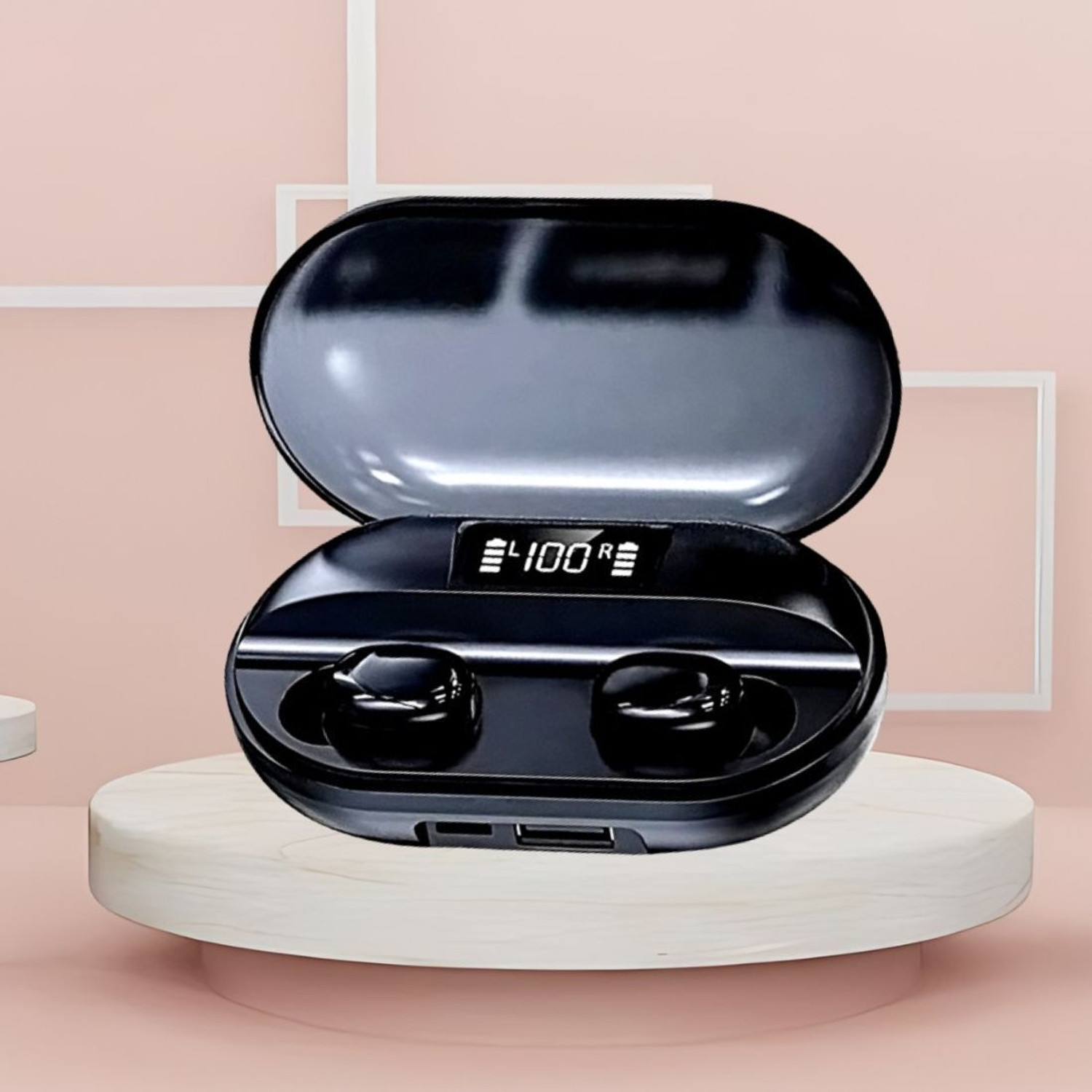 Image of Lynacz Original Air 7 Pro with Ai Live Translation,11mm+6mm Dual-dac Driver,48 Bluetooth Headset (Blue, True Wireless)