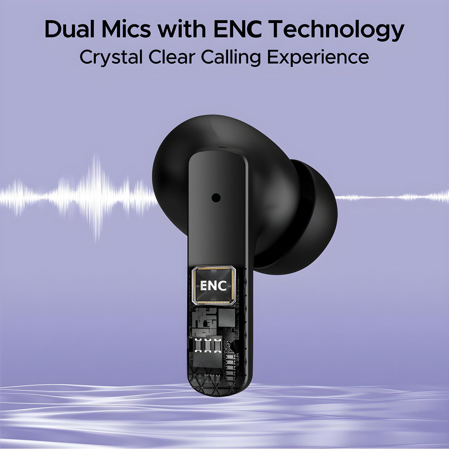 Image of MSNR AirBuds RB-370 with 48Hrs Payback Music with Superior Bass,Built-In Mic Earbud-3 Bluetooth Headset (Black, True Wireless)