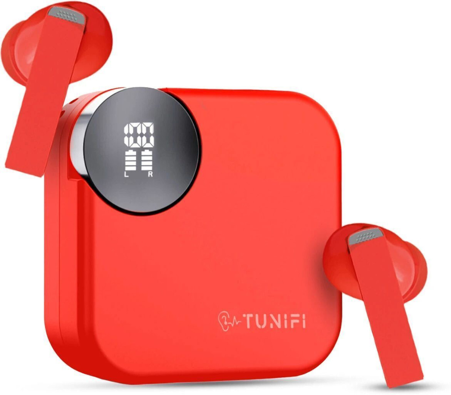 Image of DashBytes Q86 Retro Bluetooth Gaming Headset (Orange, True Wireless)