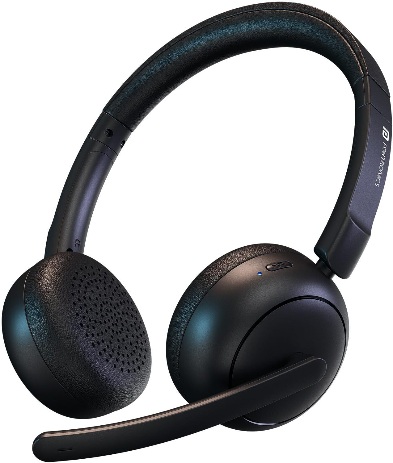 Image of Leaf Bass X414 Headphone, AI SOUND App, 50H Playtime, 40mm Driver, IPX5, BT v5.3 Bluetooth & Wired Headset (Desert Dune, On the Ear)