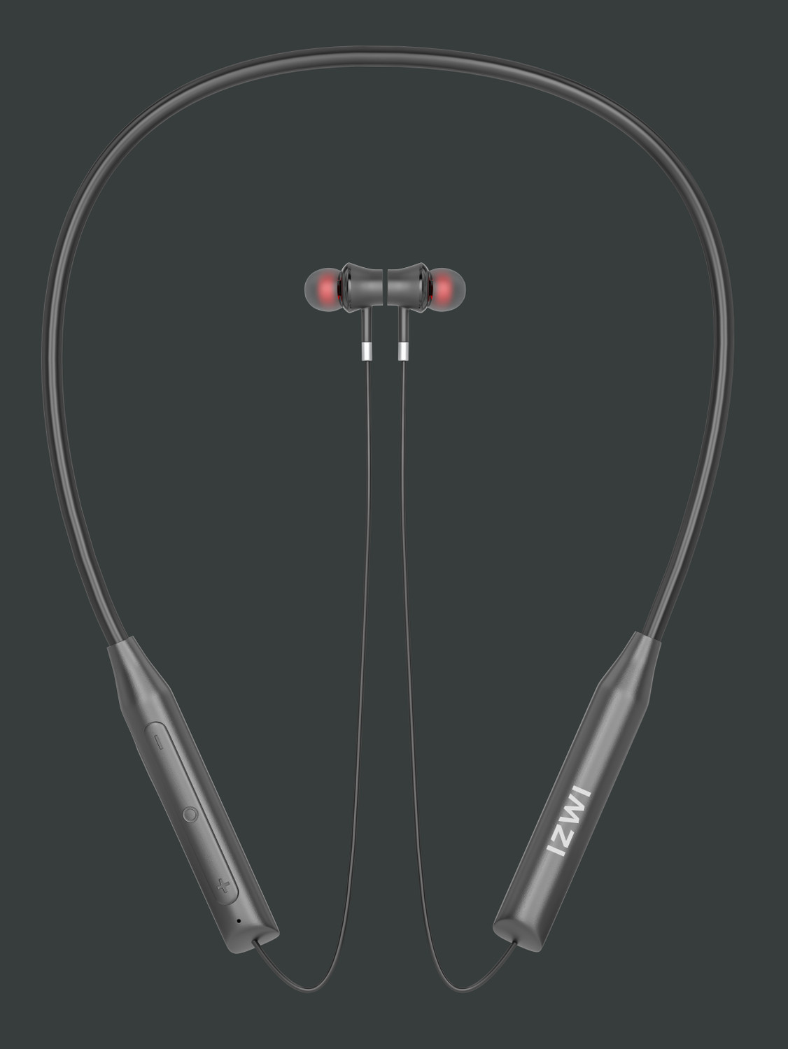 Image of IZWI Sports Fit Bluetooth Earphones with 35Hrs Battery, Fast Charging, Bluetooth V5.0 Bluetooth Headset (GREEN 35HOUR BATTERY BACKUP, In the Ear)