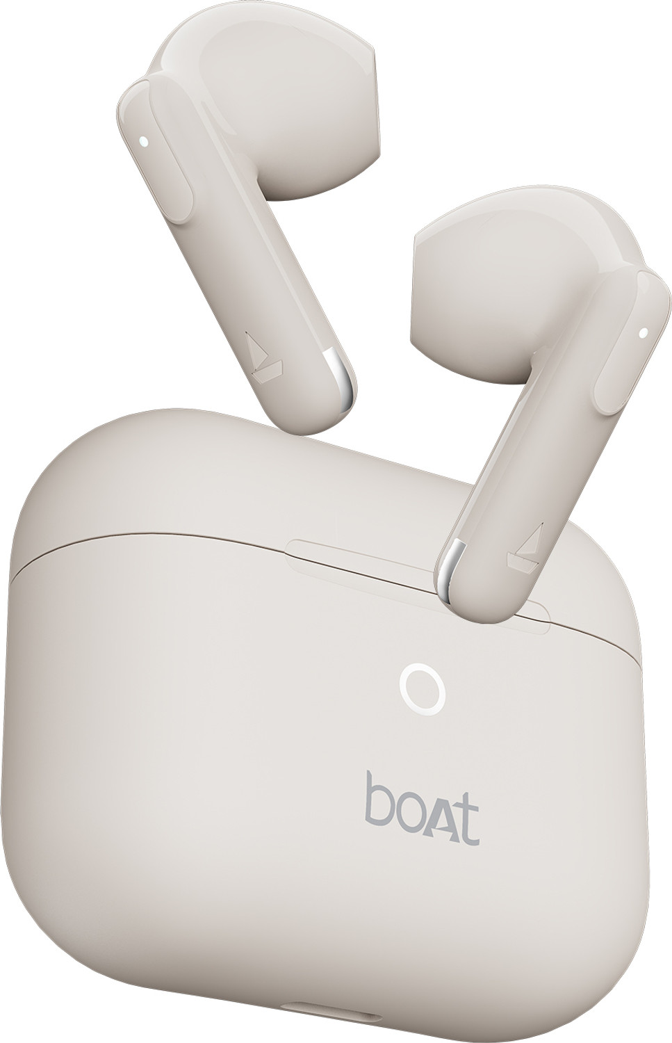 boAt Airdopes Alpha Gen 2, 13mm Drivers,ENx,45H Battery, Stream Ad Free Music via App Bluetooth Headset (Ivory Mist, True Wireless) - Image 1