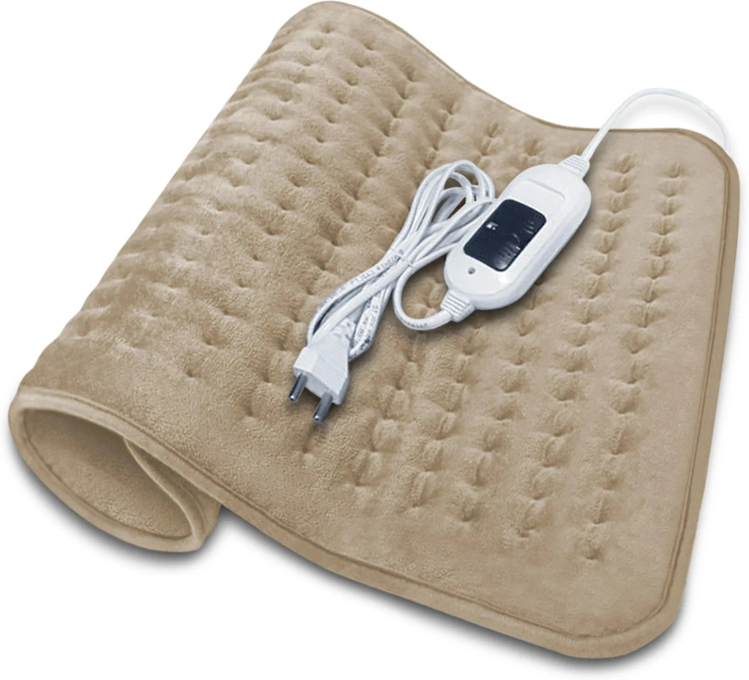Image of Comfier Massage Mat Full Body Massage Pad with 10 Vibration Motors,Back Massager Pad with Heat, Massager (Grey)