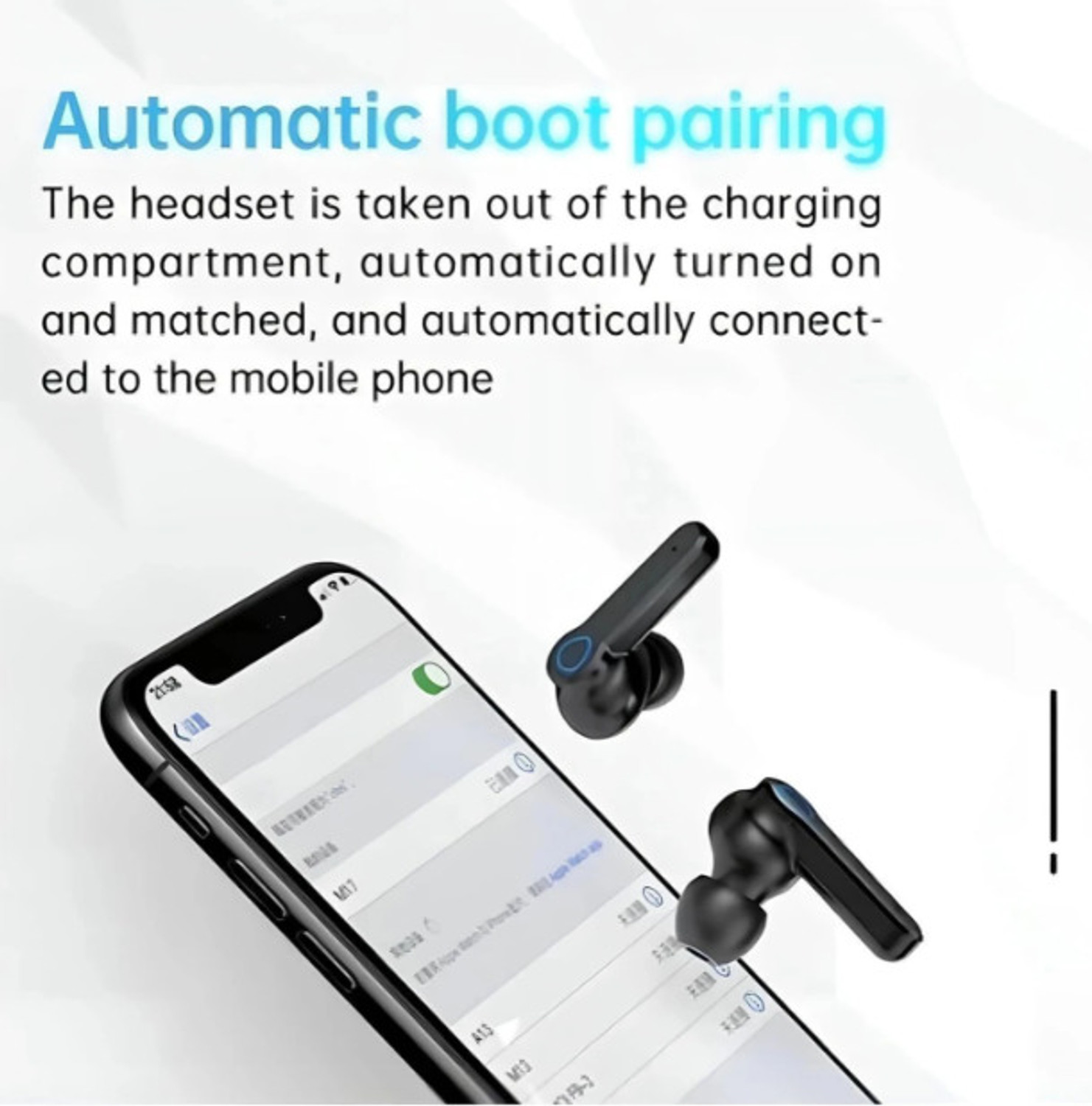 Image of GRANTHEE M19 EarbudsTWS / JJ3.6Earbuds with 280H Playtime, Headphones with Power Bank Bluetooth Gaming Headset Helmet bluetooth device with Earphone (20 m 8 hr)