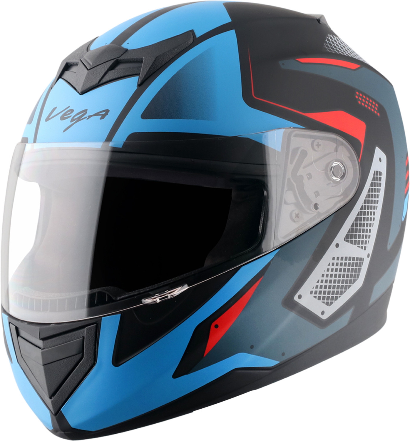 Image of FOROLY Wonder Ninja with Rainbow Visor ABS Material (OO-1) Motorbike Helmet (Green)