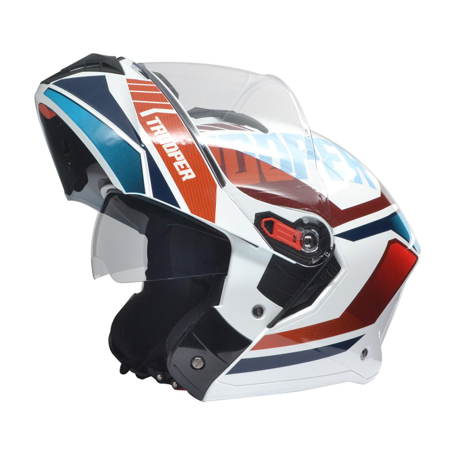 STUDDS Trooper D1 Flip-up Full Face Helmet - Image 6