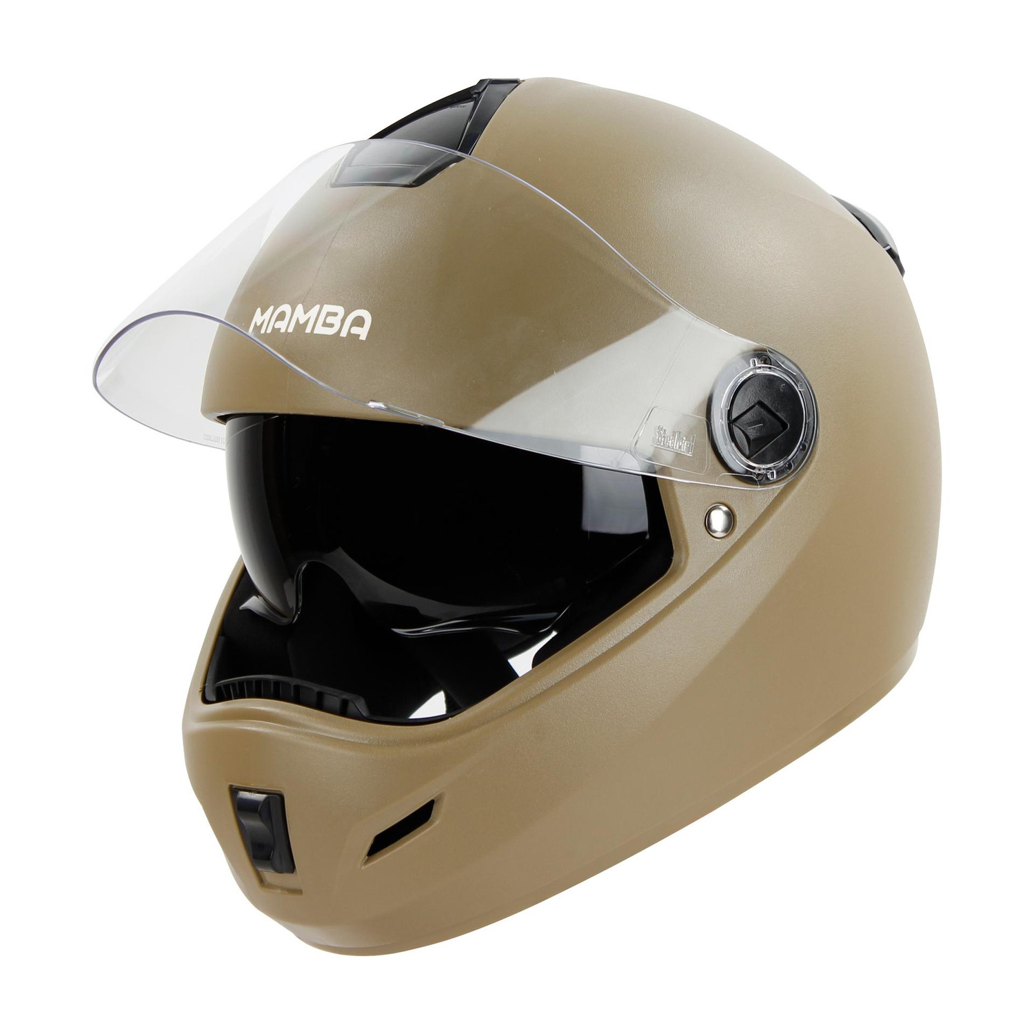 Image of STUDDS helmat Motorbike Helmet (Black)