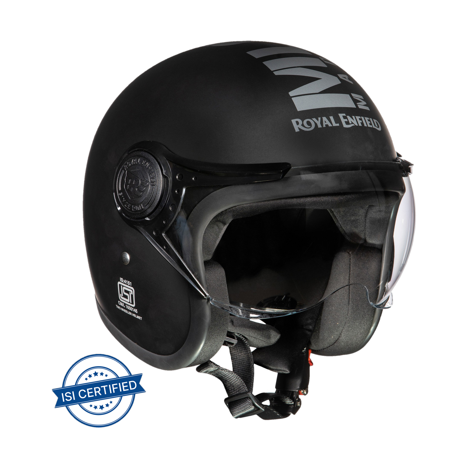ROYAL ENFIELD MLG Open Face with Visor Motorbike Helmet