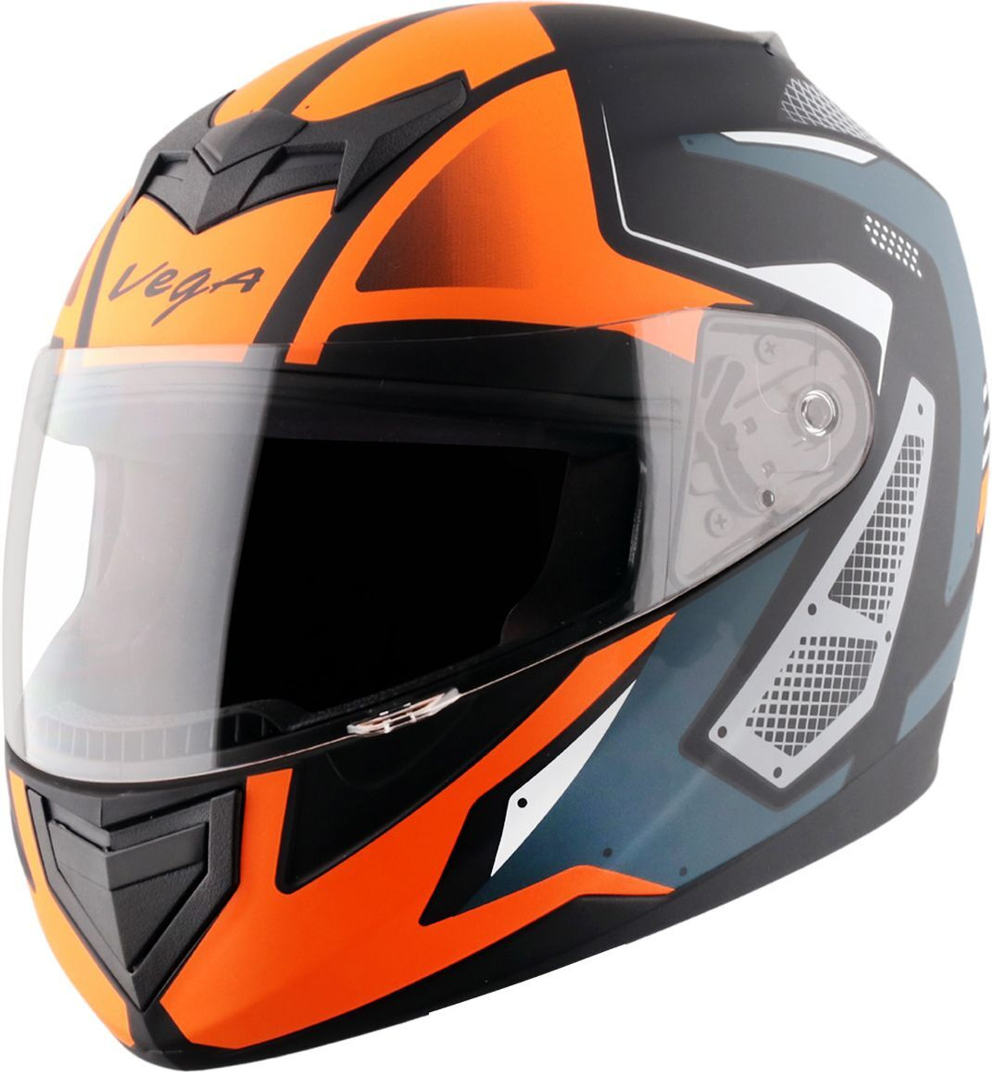 Image of OTH FighterPanther Motorbike Helmet (Matt Black)