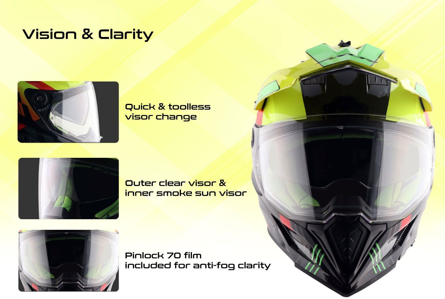 Image of SFG1 X-Cross Gambling Helmet Motorbike Helmet (Multicolor)